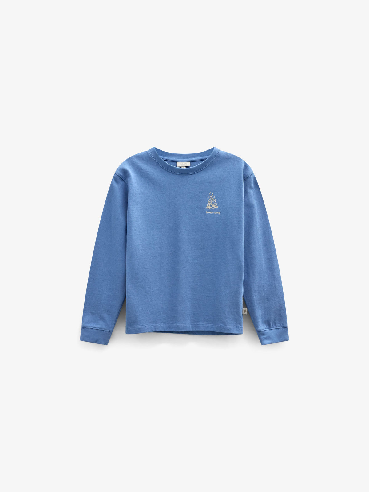 Long-Sleeve T-Shirt with Back Print - Tween - Dusty Blue | 101708 Weston