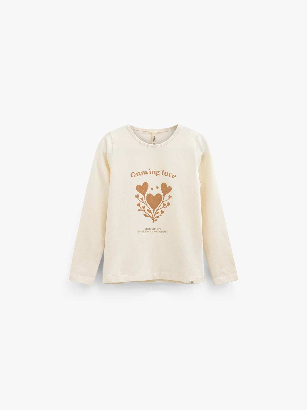 Long-Sleeve T-Shirt with Front Print - Kids - Offwhite | 101711 Piper
