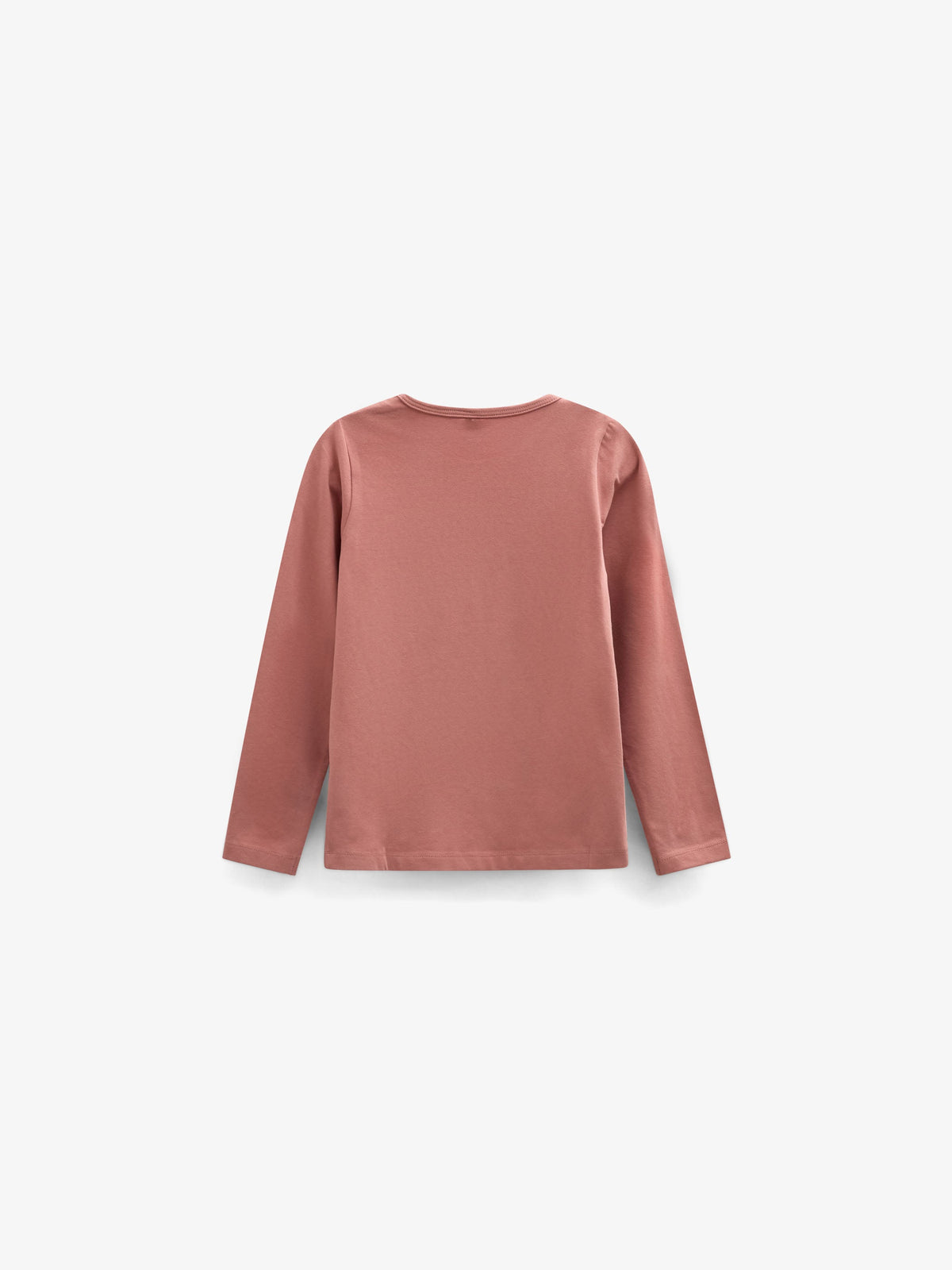 Long-Sleeve T-Shirt with Front Print - Tween - Dusty Rose | 101714 Piper