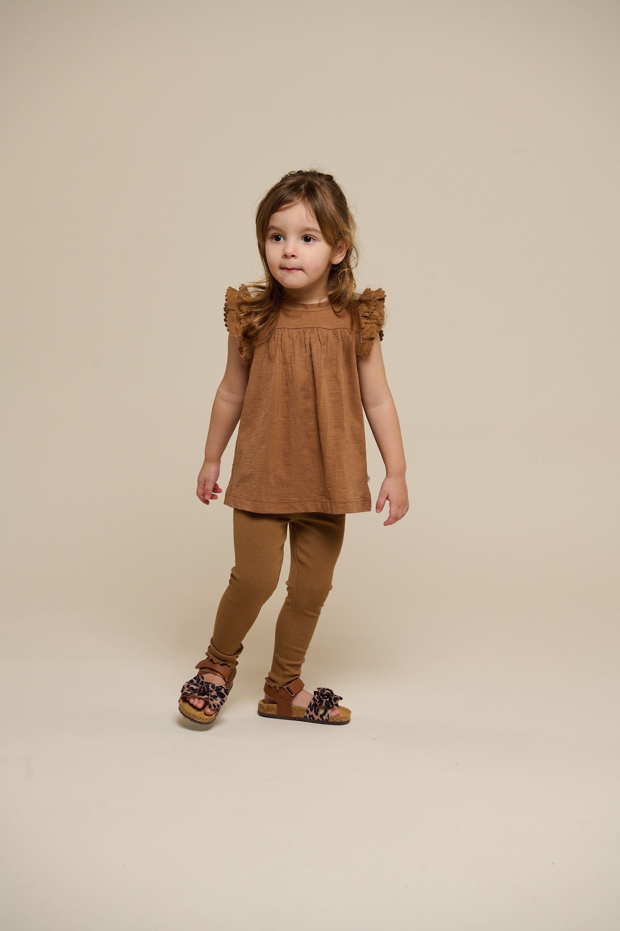 Jersey Blouse with Ric Rac Frill - Kids - Coconut | 101041 Gabriella
