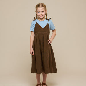 Pointelle t-shirt with contrast picot - Tween - Powder Blue | 101286 Drew