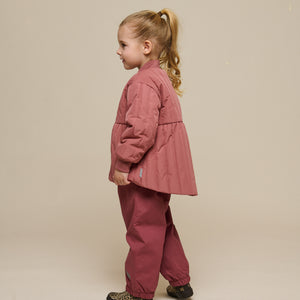 Shell Trousers - Kids - Vintage Red | 100503 Dundee