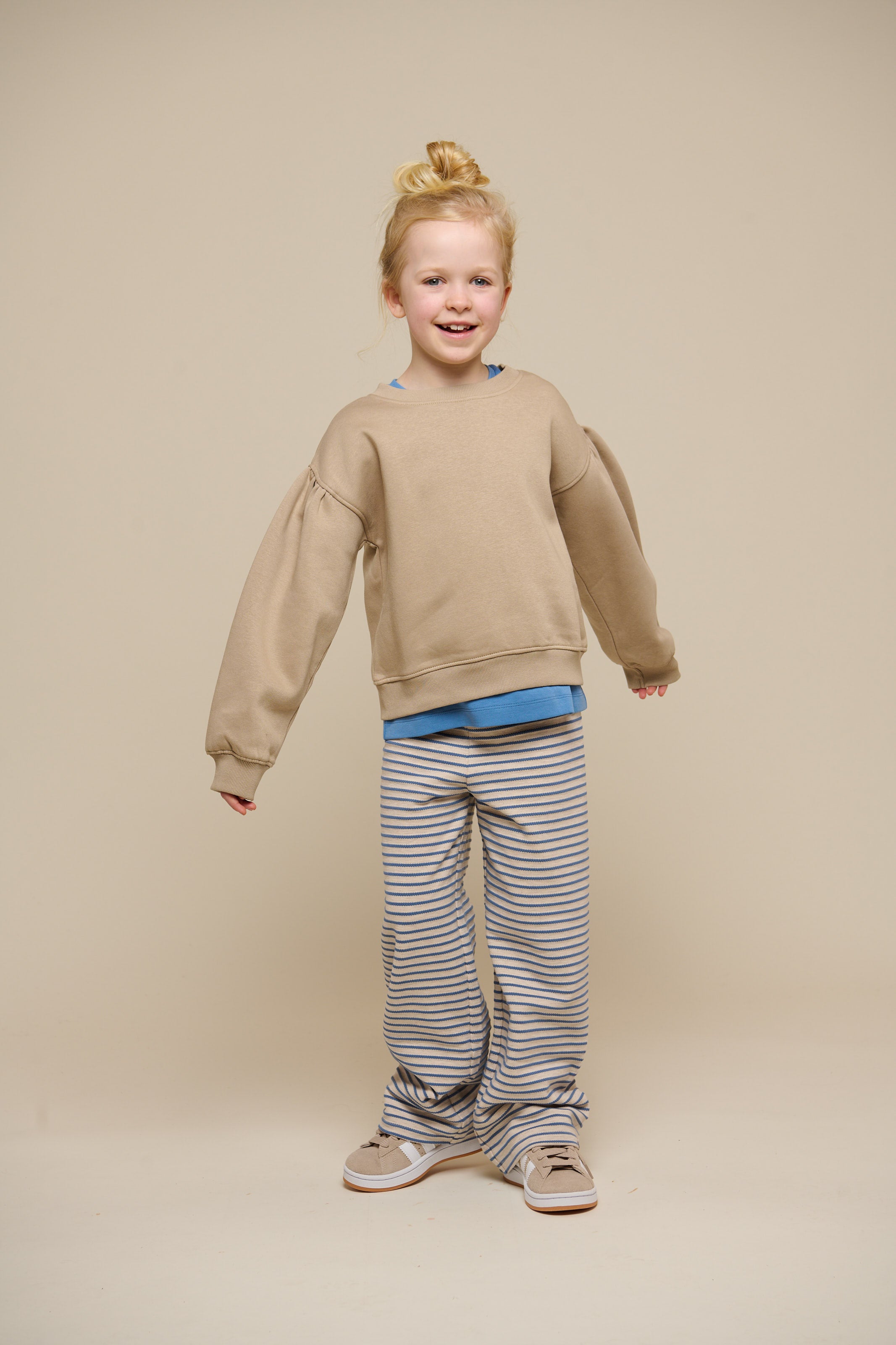 Bow Detail Sweatshirt - Tween - Caffe Latte | 100817 Ruth