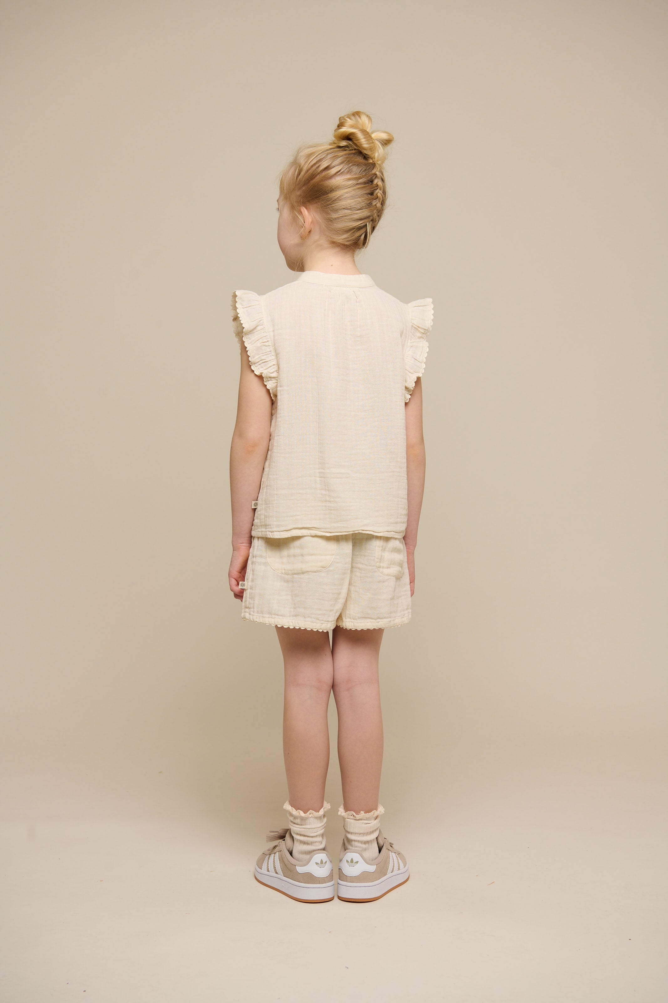 Gauze Sleeveless Top - Tween - Off White | 100931 Jasmine