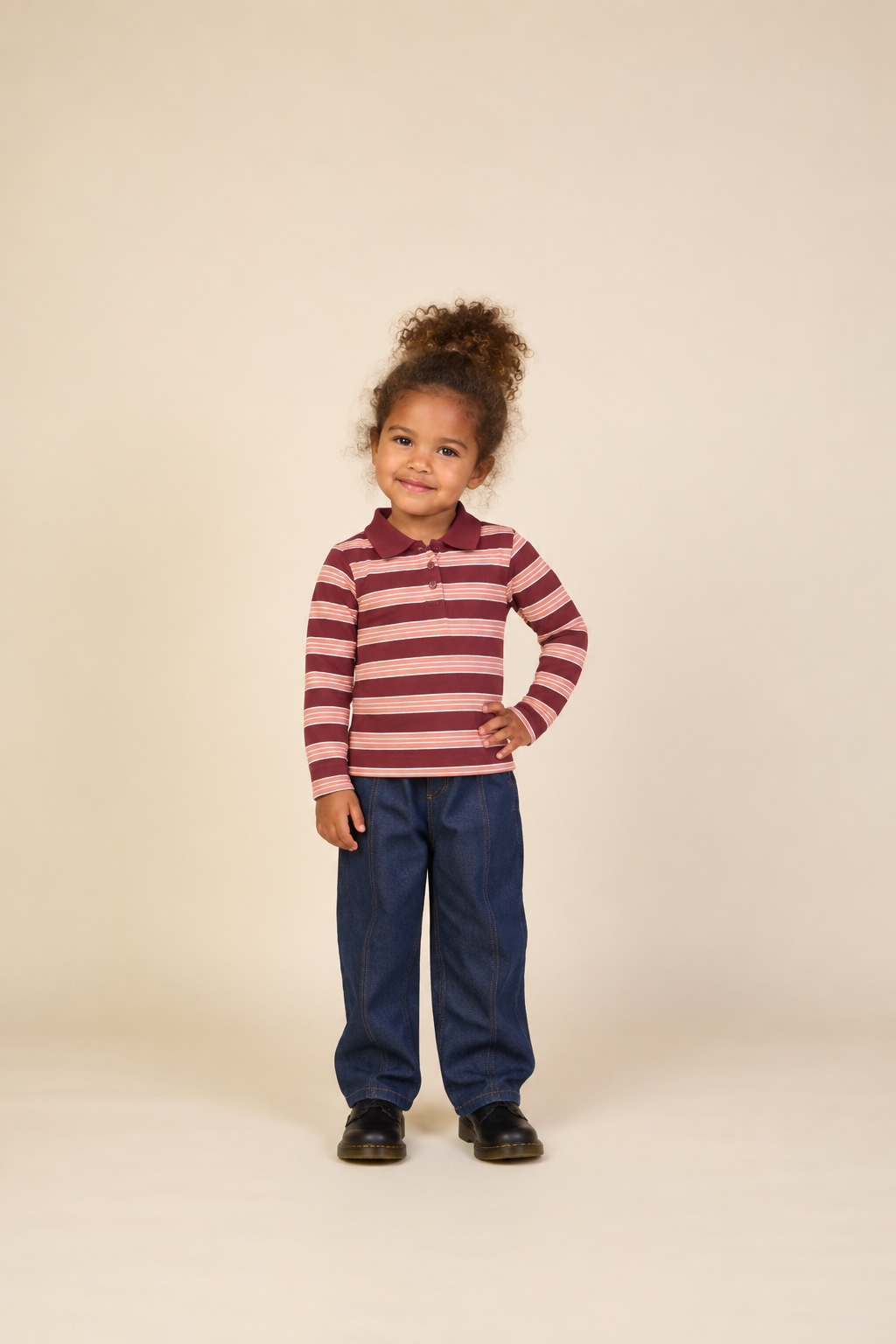 Barrel Jeans - Kids - Dark Blue | 101638 River