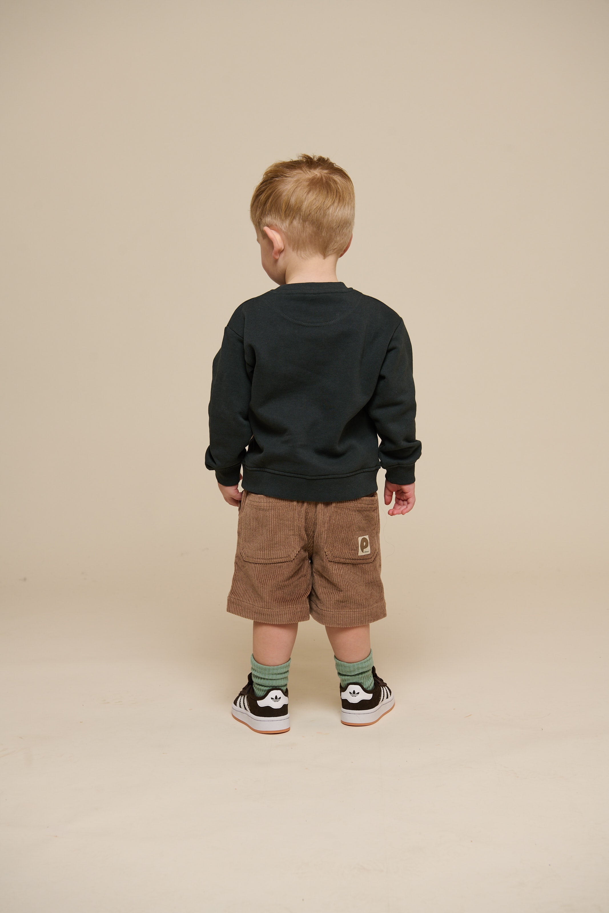 Pull-On Corduroy Shorts - Kids - Khaki | 101102 Tobias