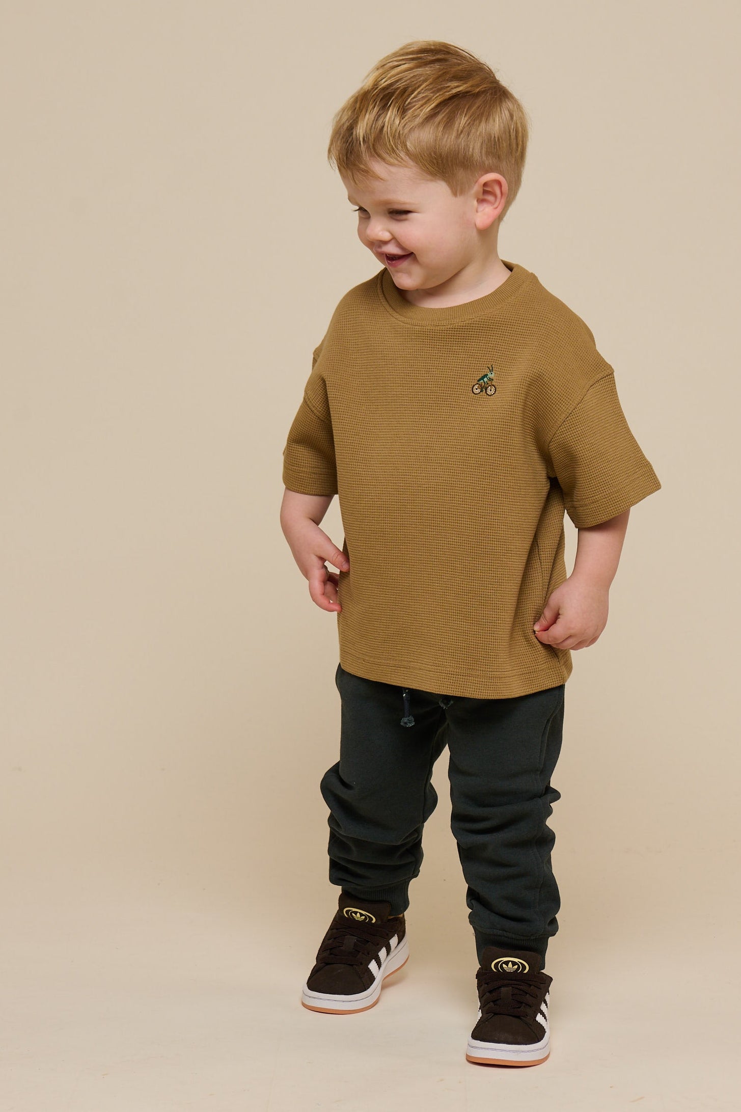 Sweat Pant - Kids - Forest Green Melange | 100898 Justin