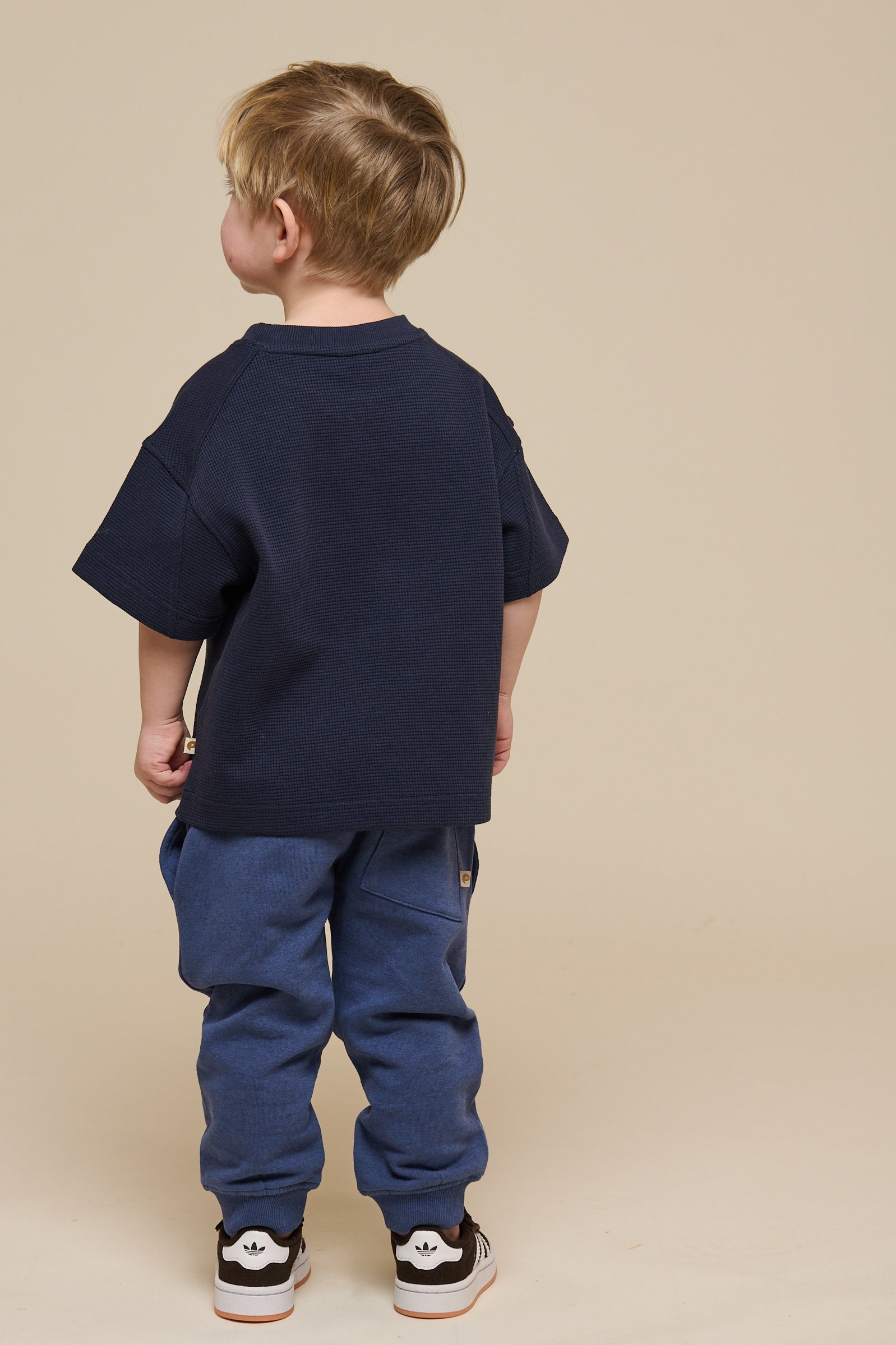Sweat Pant - Kids - Indigo Blue Melange | 100894 Justin