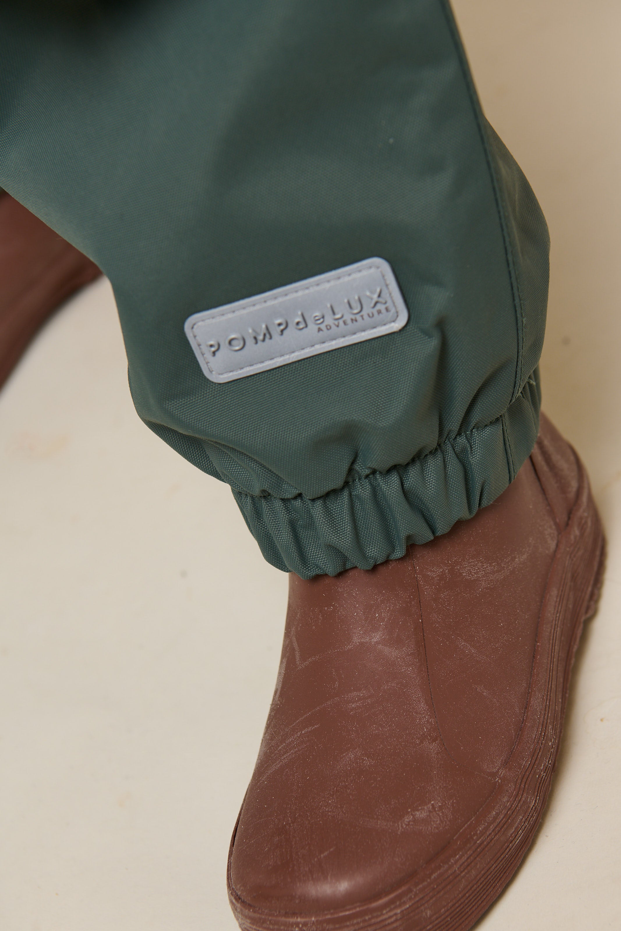 Shell Trousers - Kids - Dusty Dark Green | 100507 Dundee