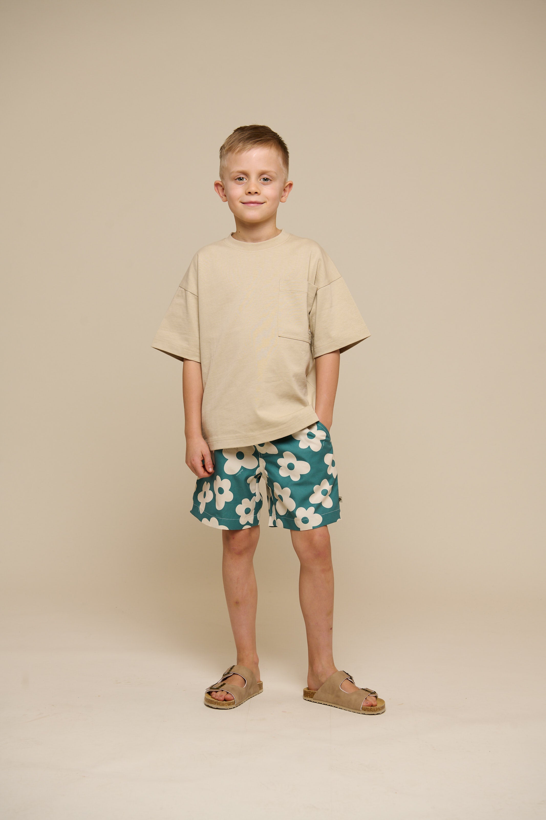 Swimshorts - Tween - Tropical Green | 101033 Ryder