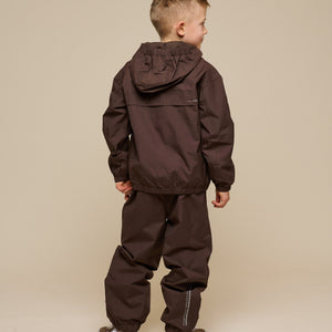 Shell Trousers - Tween - Chocolate | 100506 Dundee