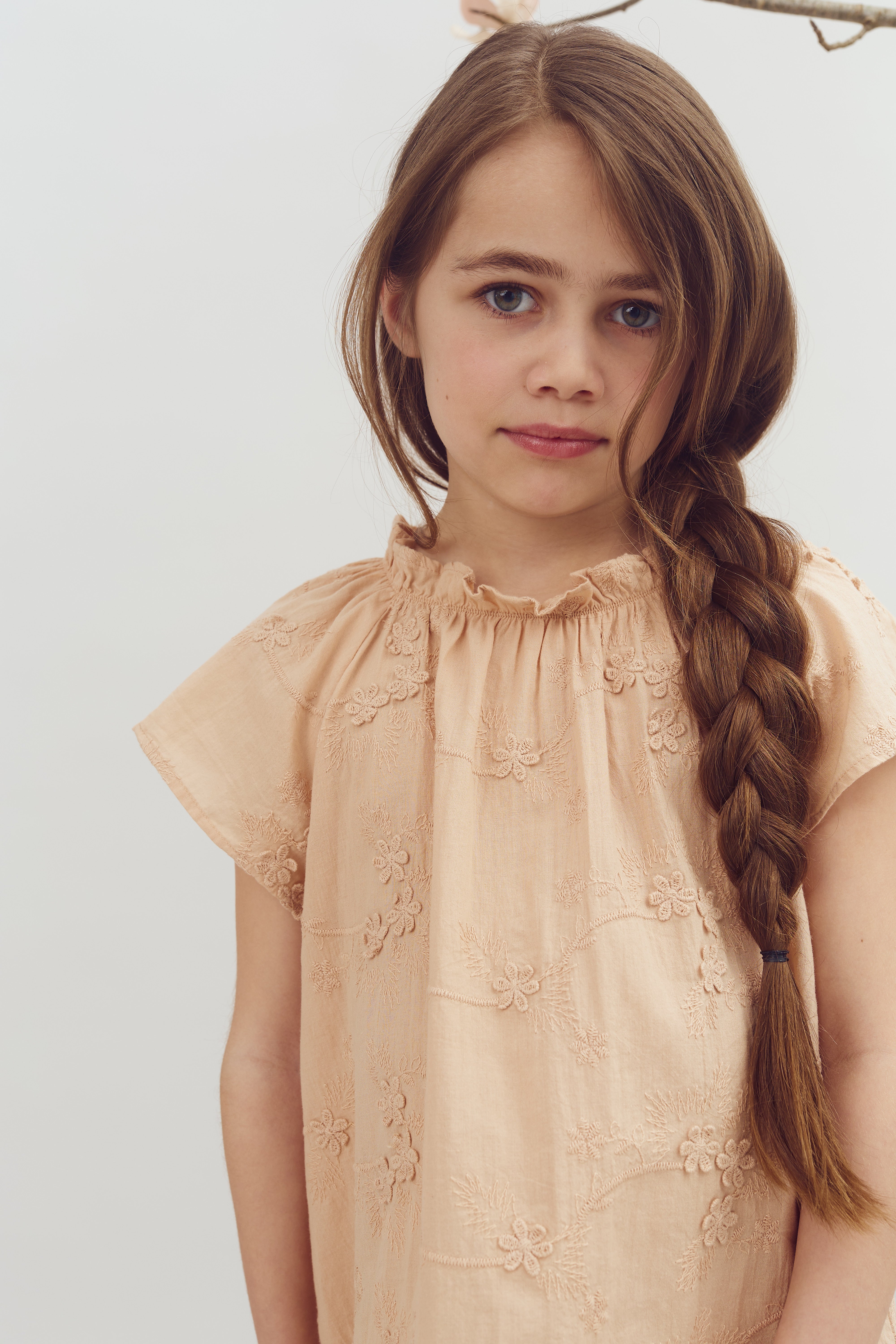 3D Embroidery Dress - Rose | 100298 Evelyn