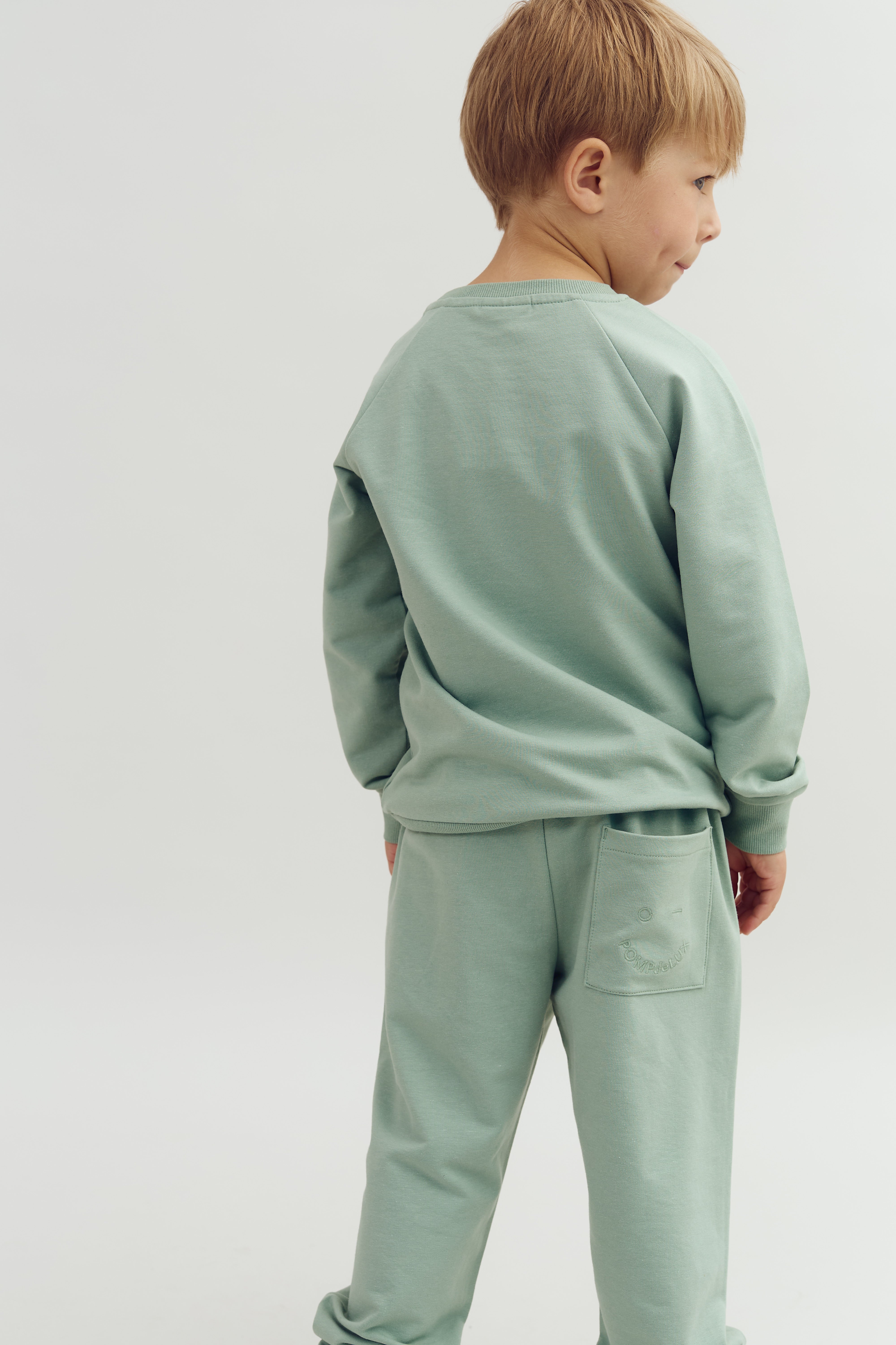 Rib Cuff Sweatpants - Green | 100210 Ryan