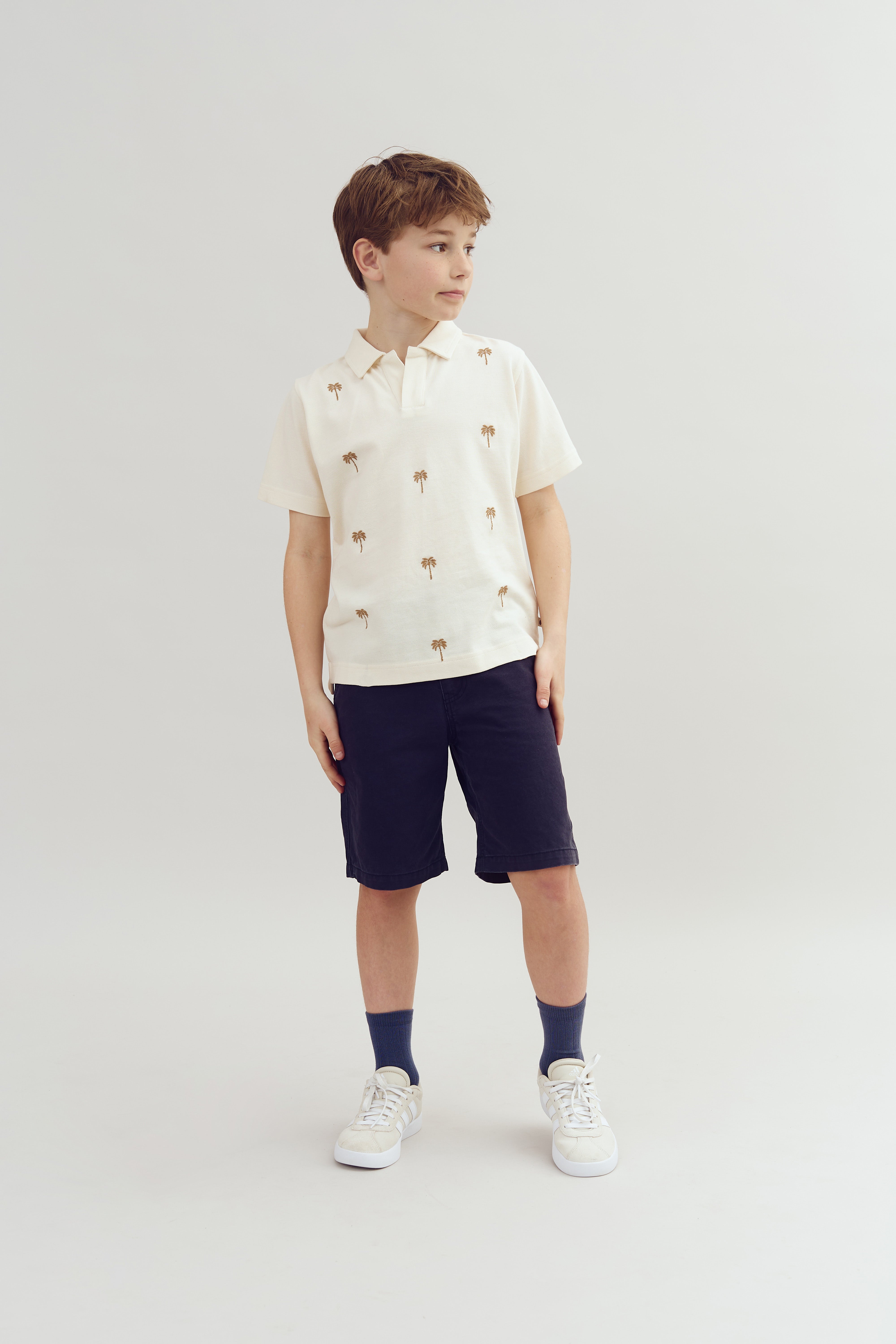 Canvas Shorts - Tween - Navy | 100341 Dereck