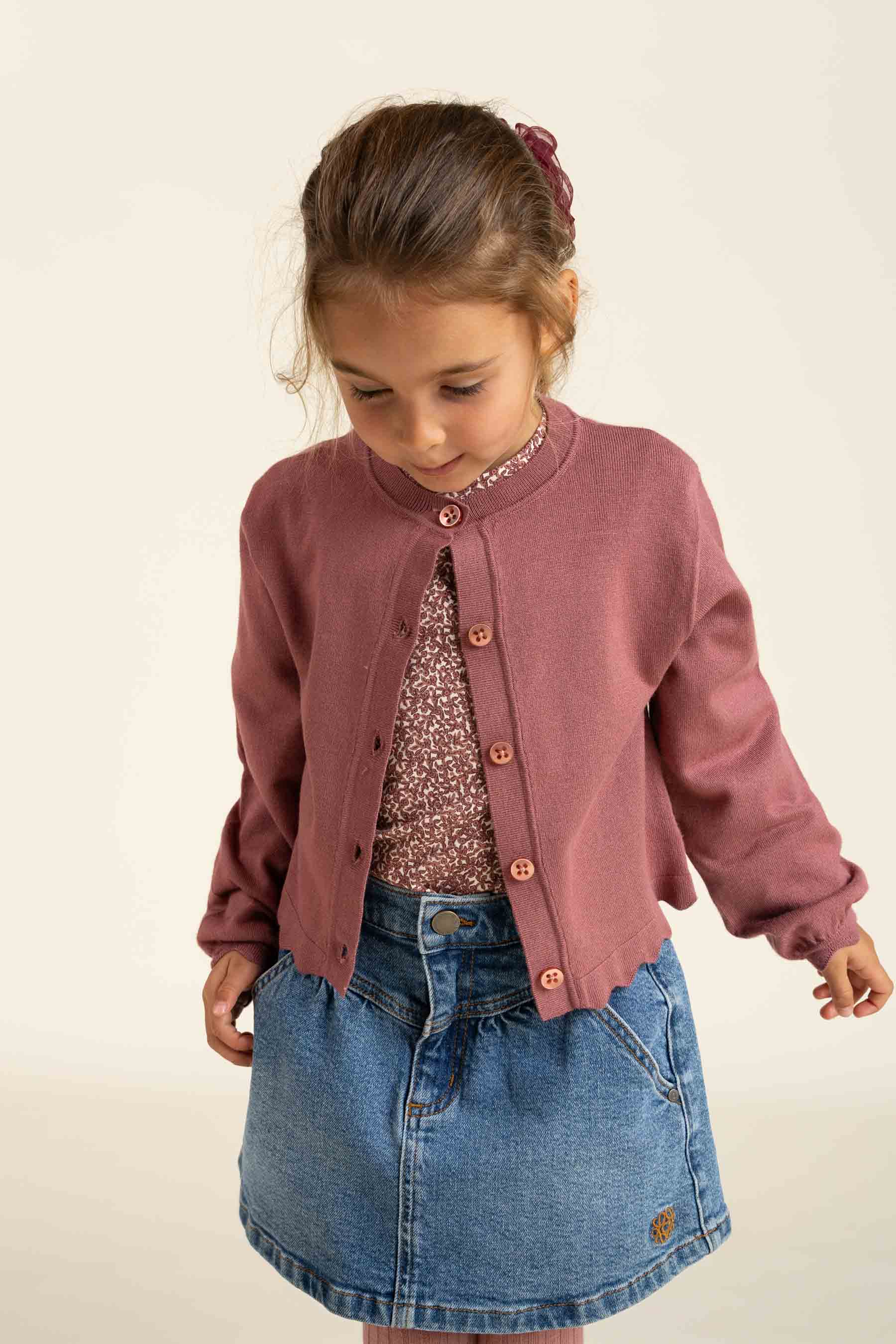 Denim Skirt - Tween - Blue Denim | 100144 Eva