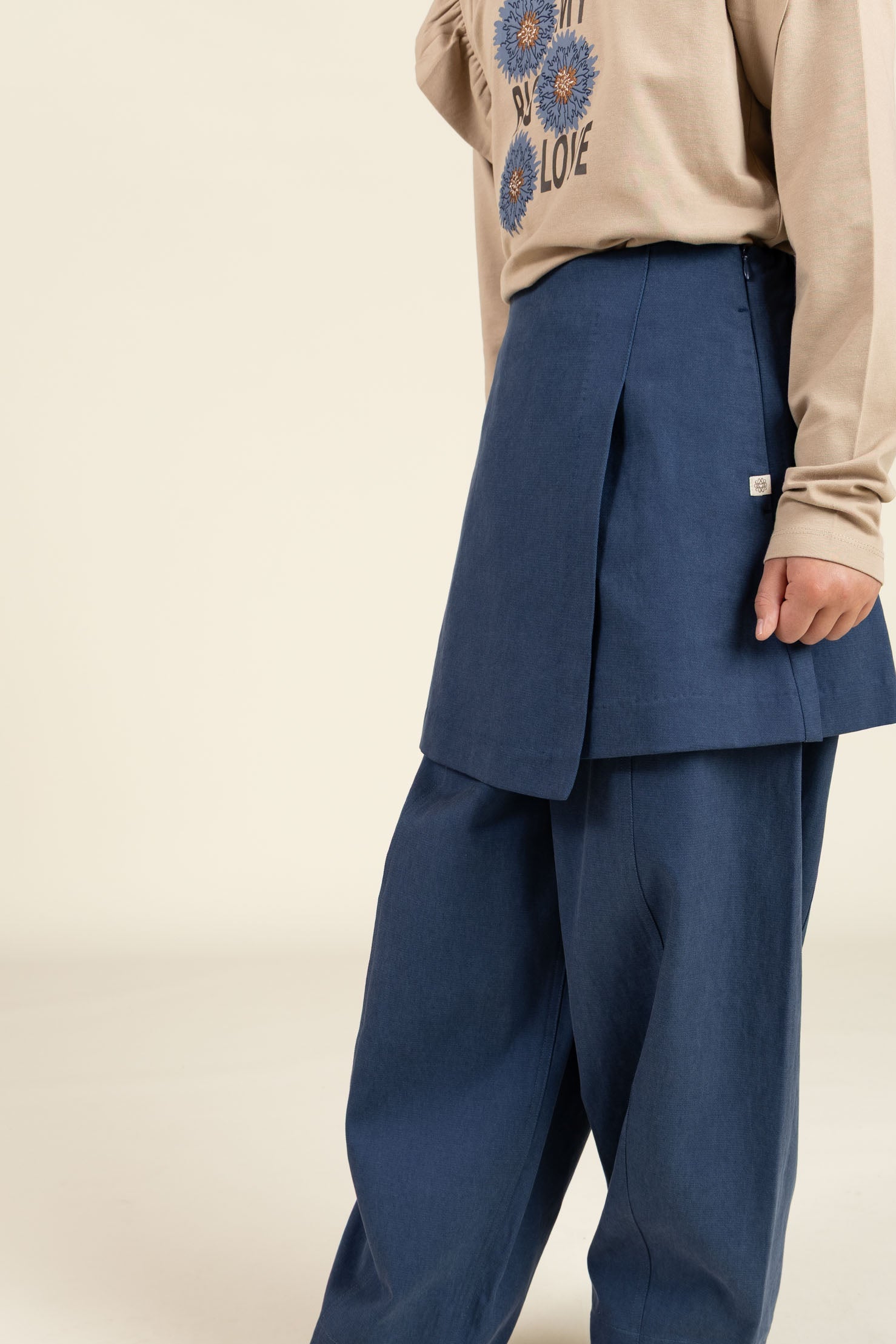 Tencel Skirt - Tween - Dusty Cobalt | 100131 Asta