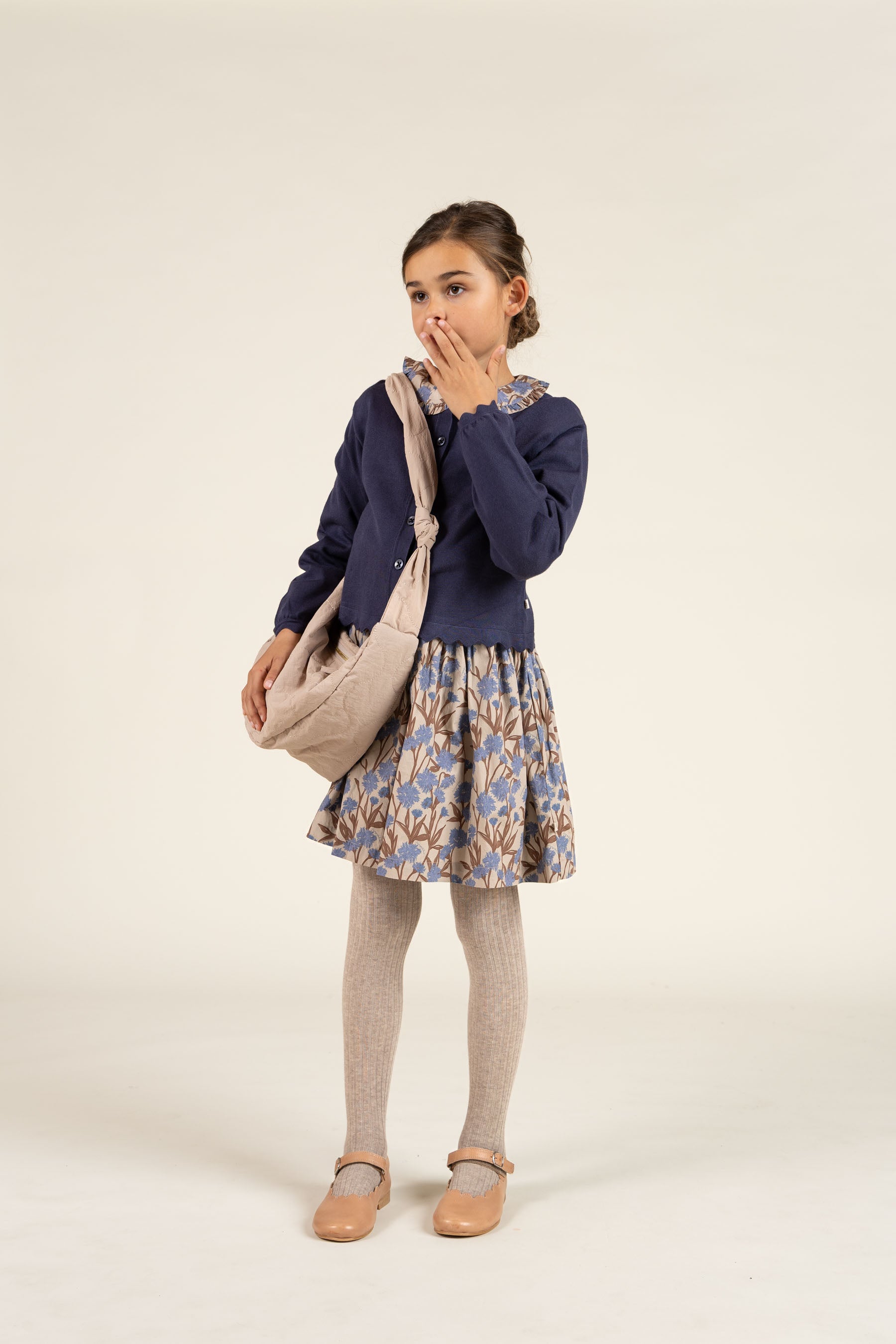 Cardigan - Tween - Navy | 100825 Nicole