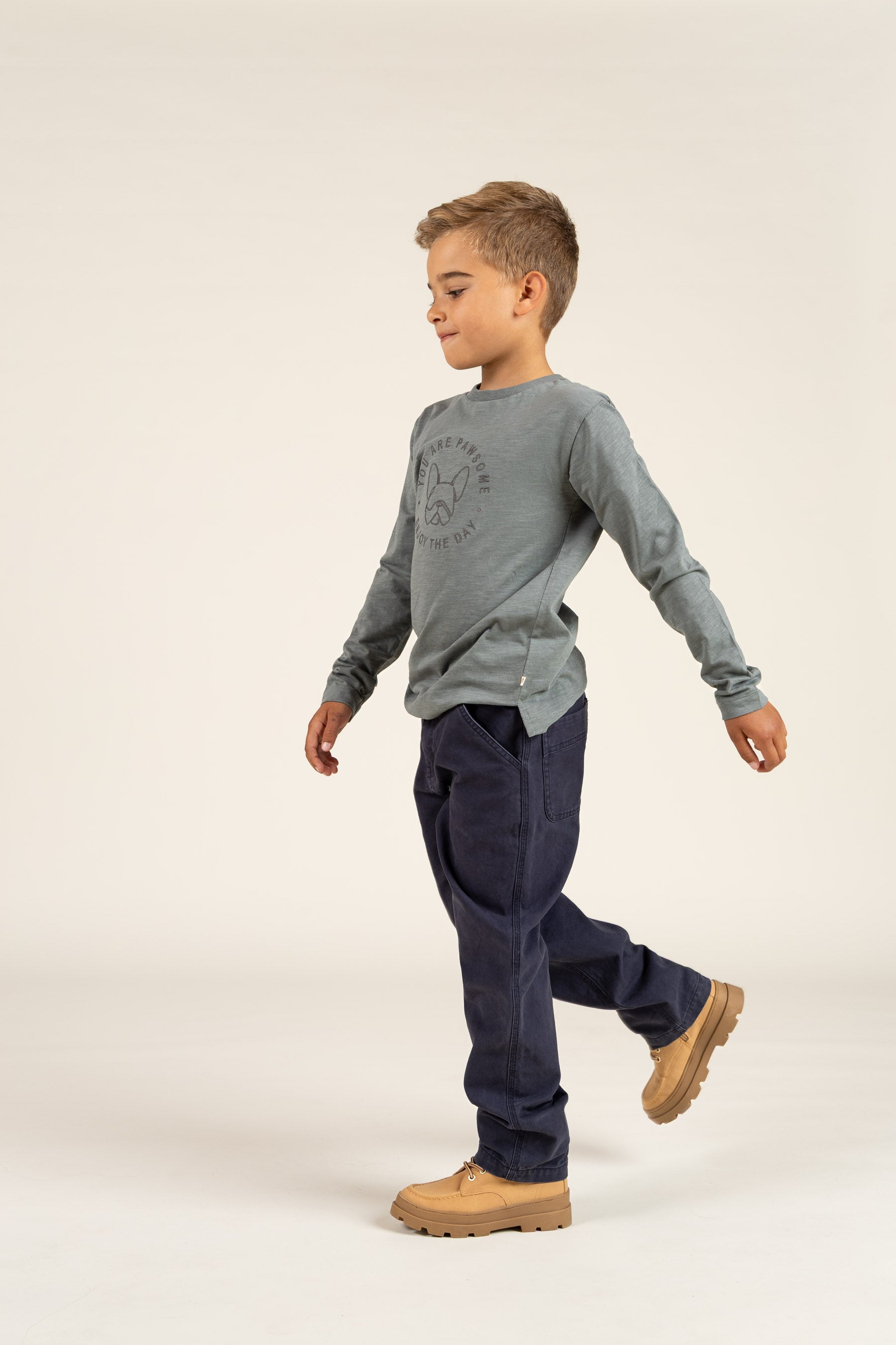 Canvas Trousers - Tween - Navy | 100337 Dereck
