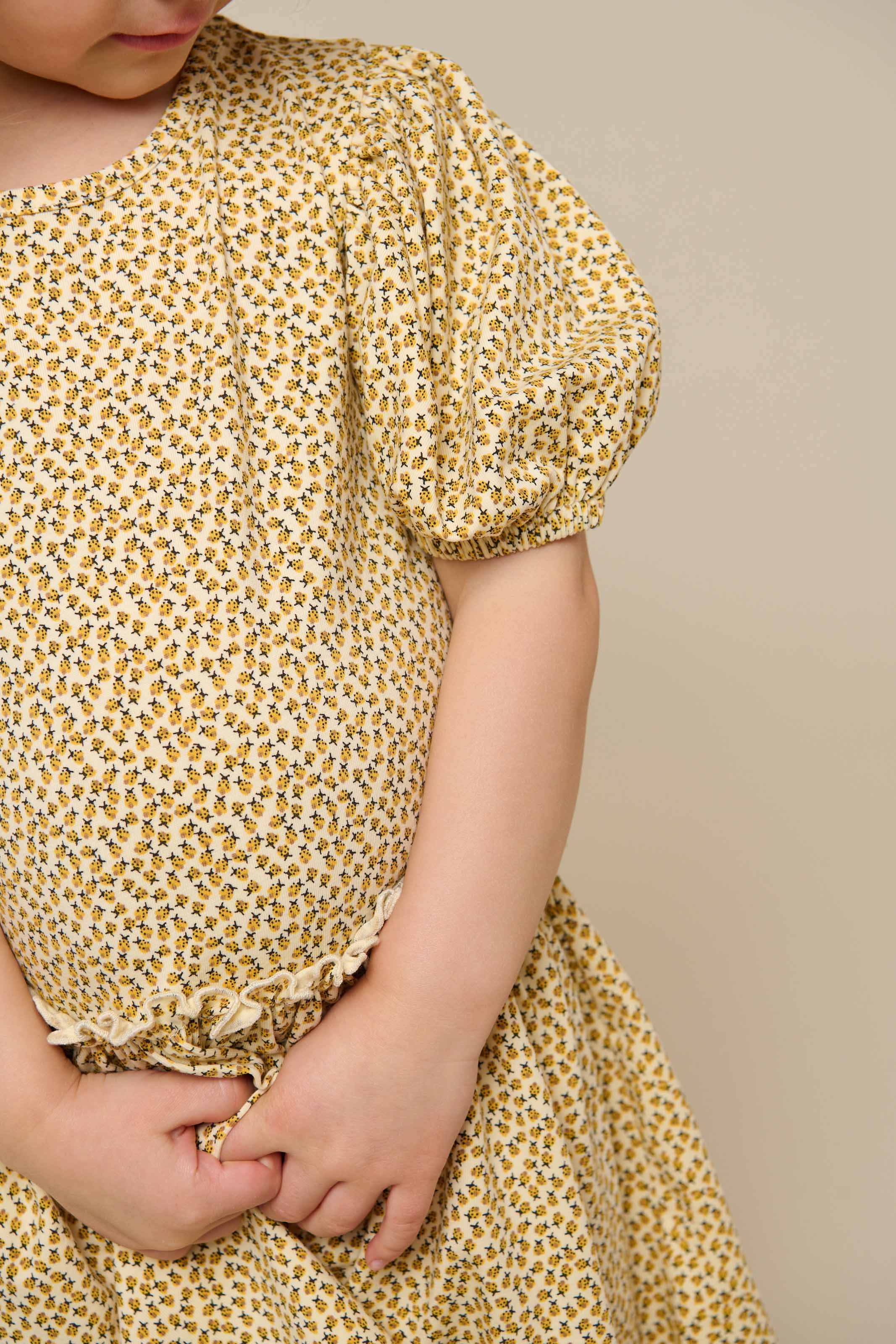 Jersey Dress - Kids - Yellow | 101223 Lea