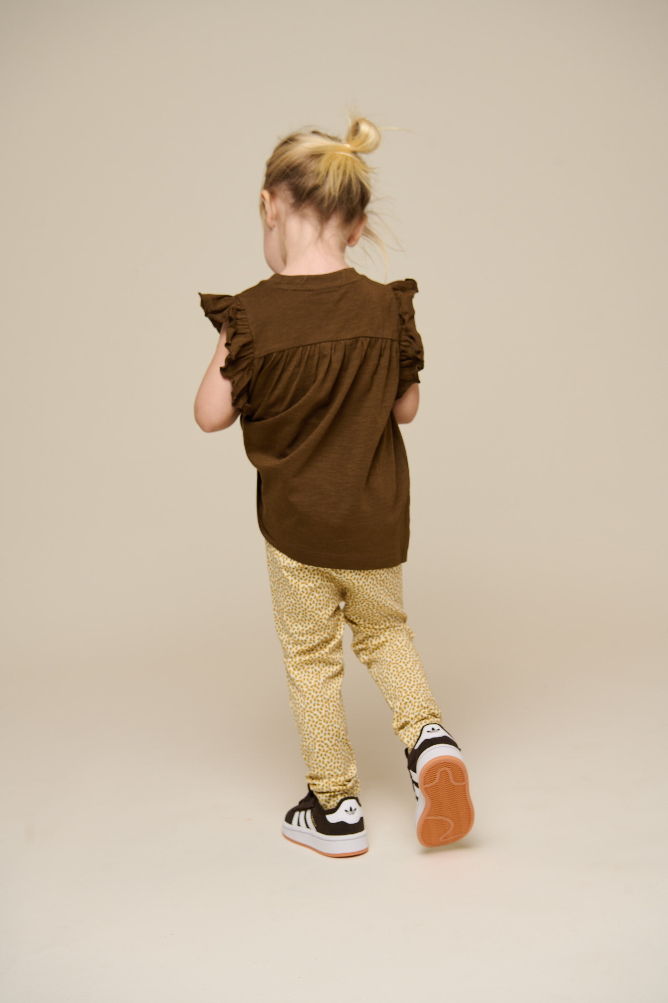 Jersey Blouse - Kids - Dark Brown | 101332 Lucia