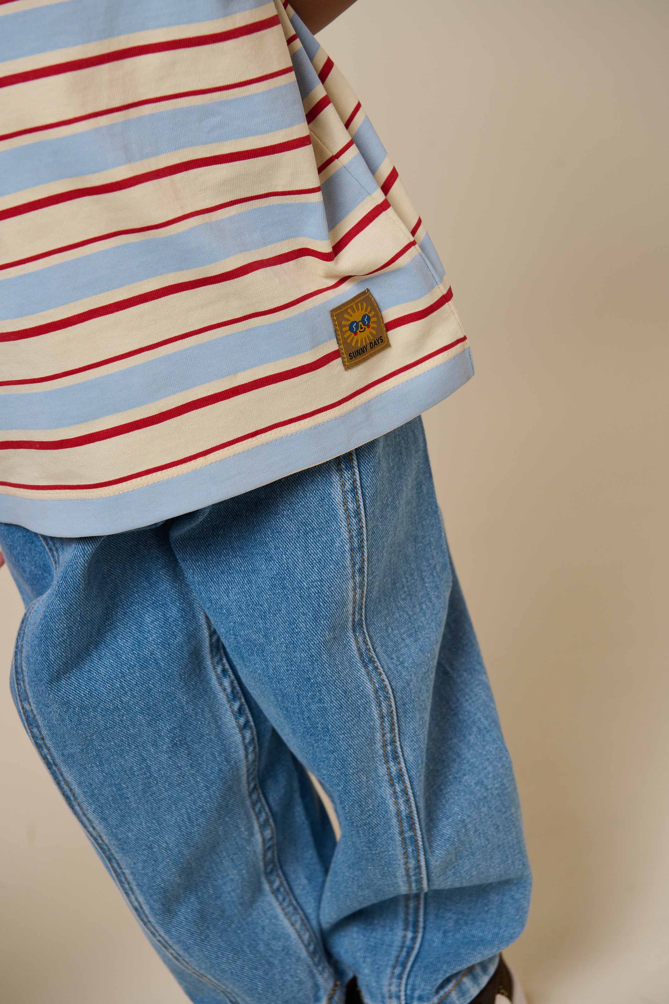 Pull-On Jeans - Kids - Light Blue Denim | 101024 Gavin