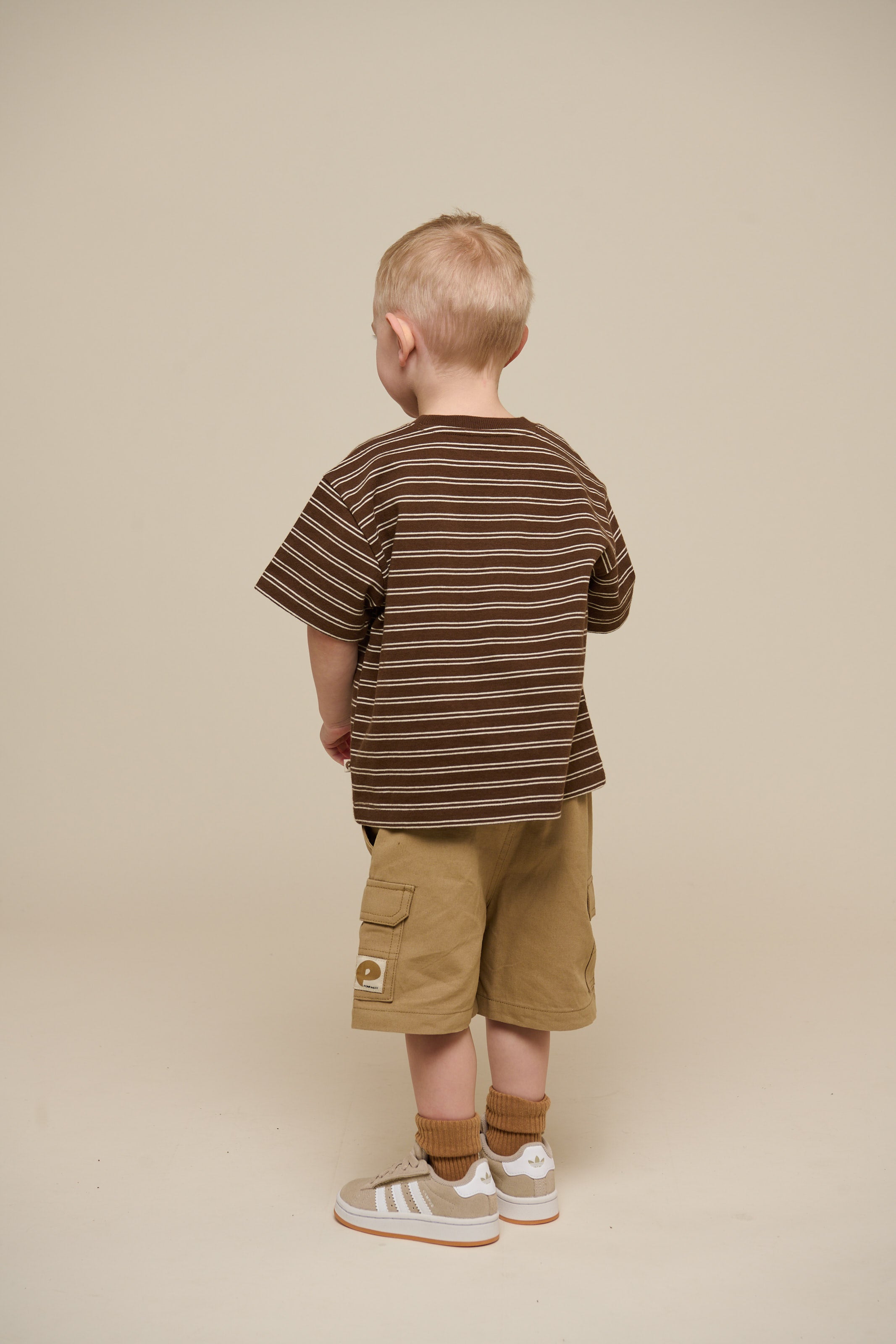Striped T-shirt - Kids - Dark Brown | 101177 Otto