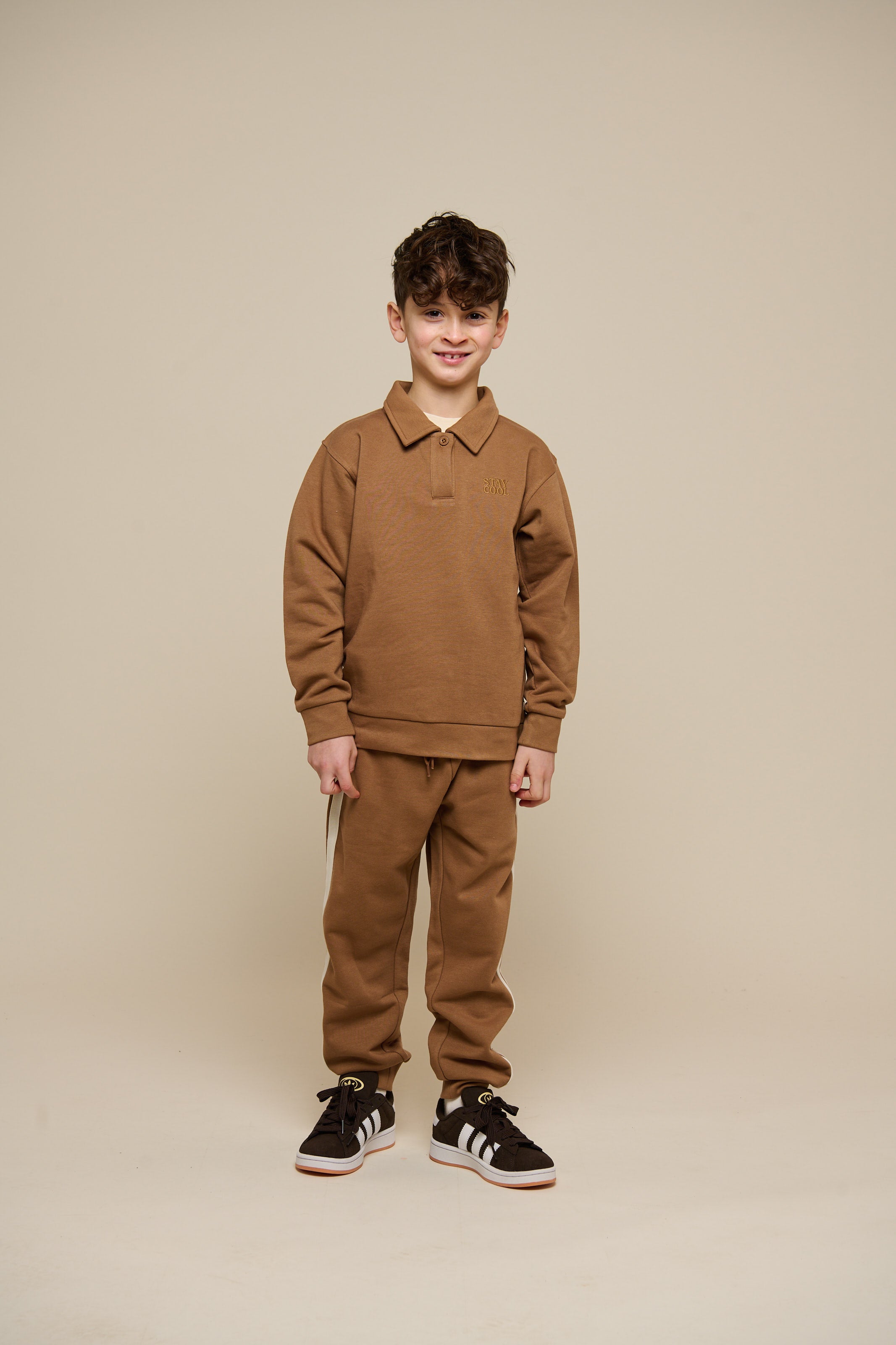 Polo Sweatshirt - Tween - Coconut | 101256 Carter