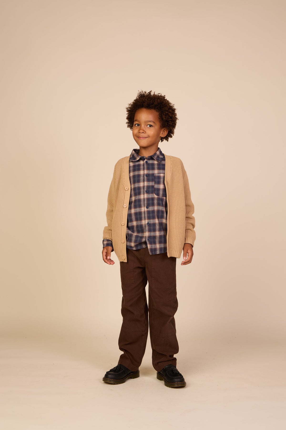 Canvas Patch Pocket Trousers - Tween - Dark Brown | 101532 Greyson