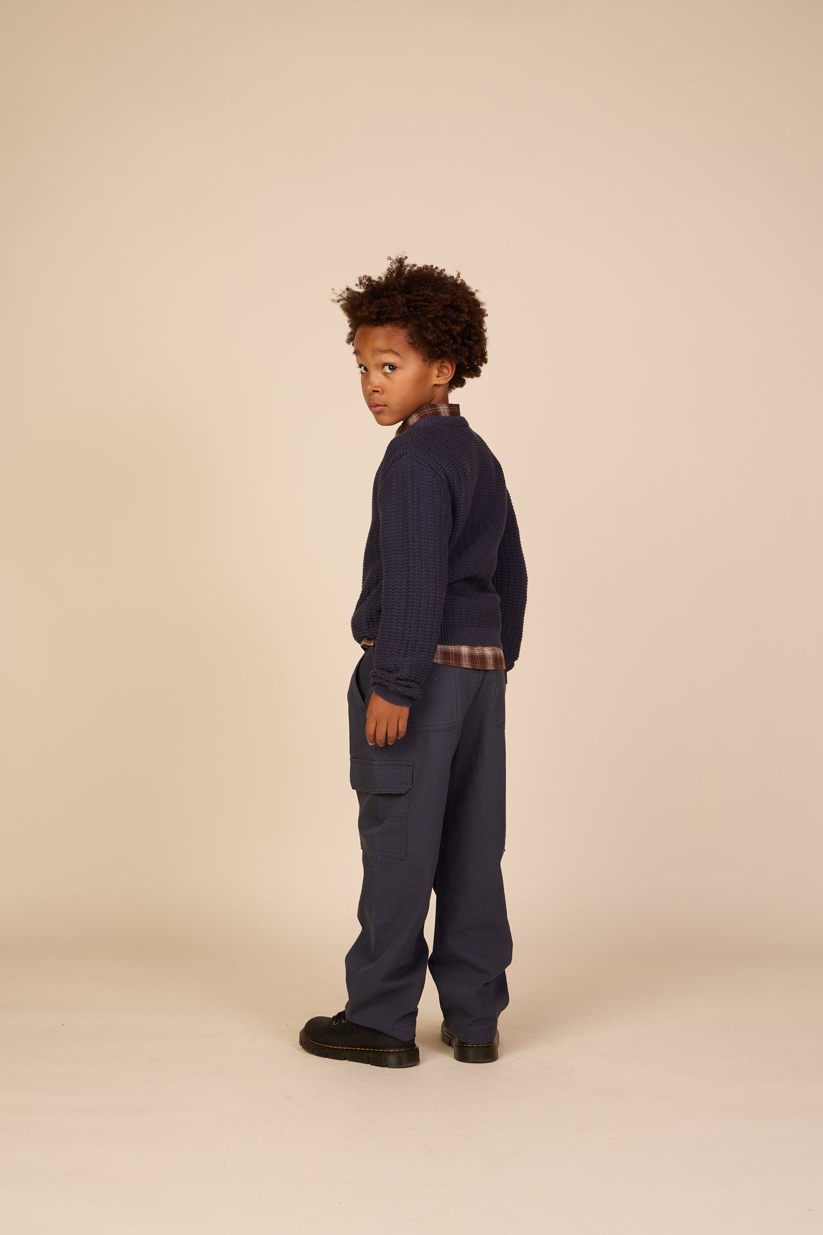 Knit Solid - Tween - Navy | 101282 Brady