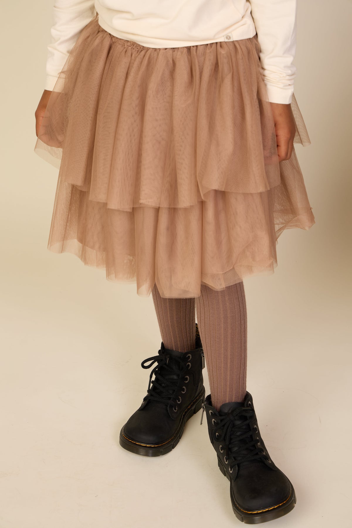 Tulle Skirt - Tween - Light Brown | 101506 Bianca