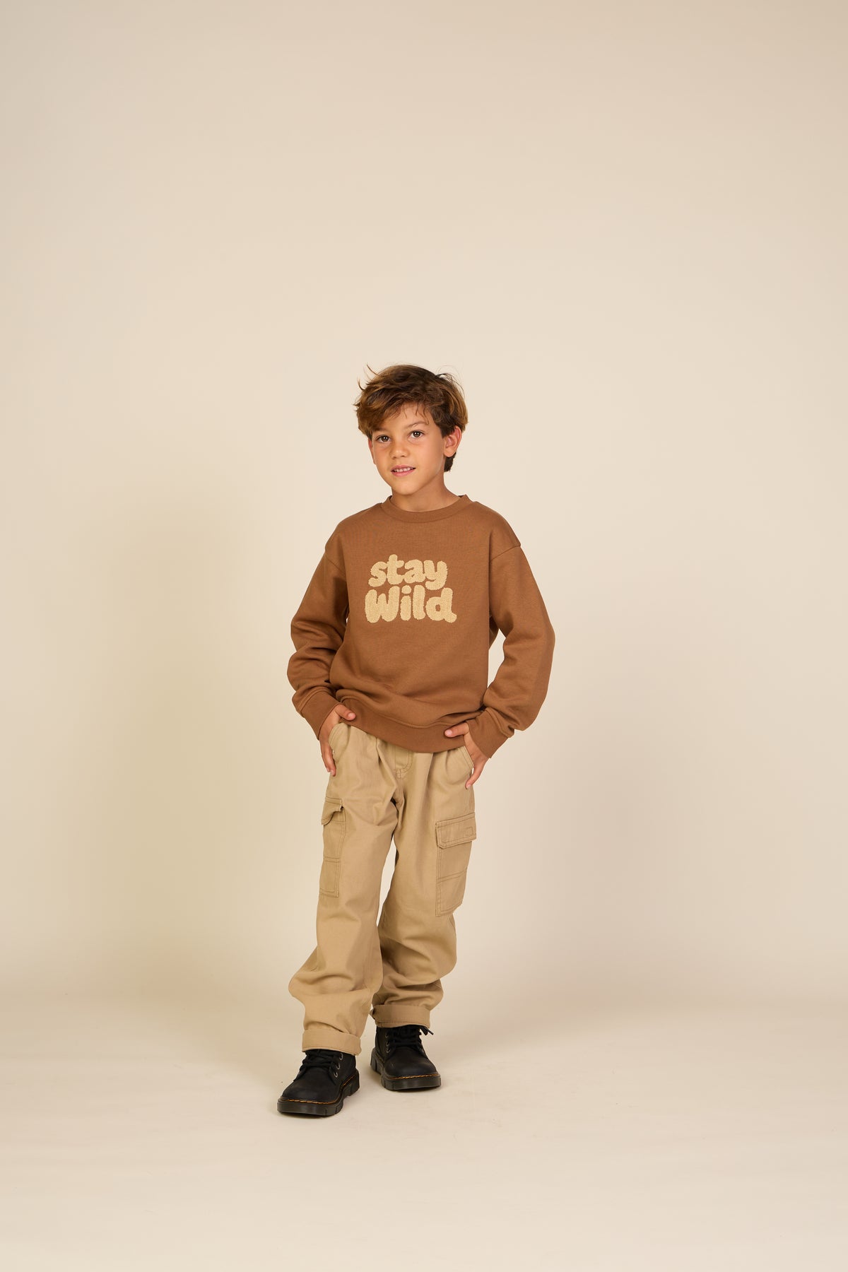 Canvas Trousers - Tween - Khaki | 101133 Isack
