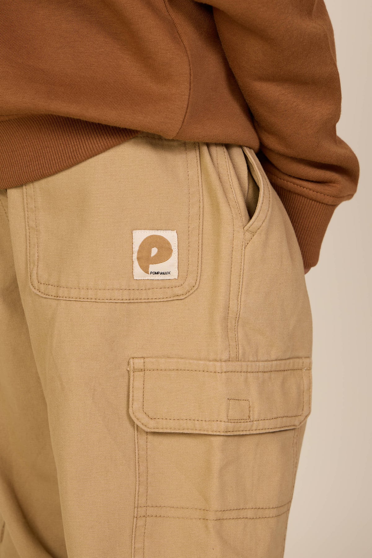 Canvas Trousers - Kids - Khaki | 101132 Isack