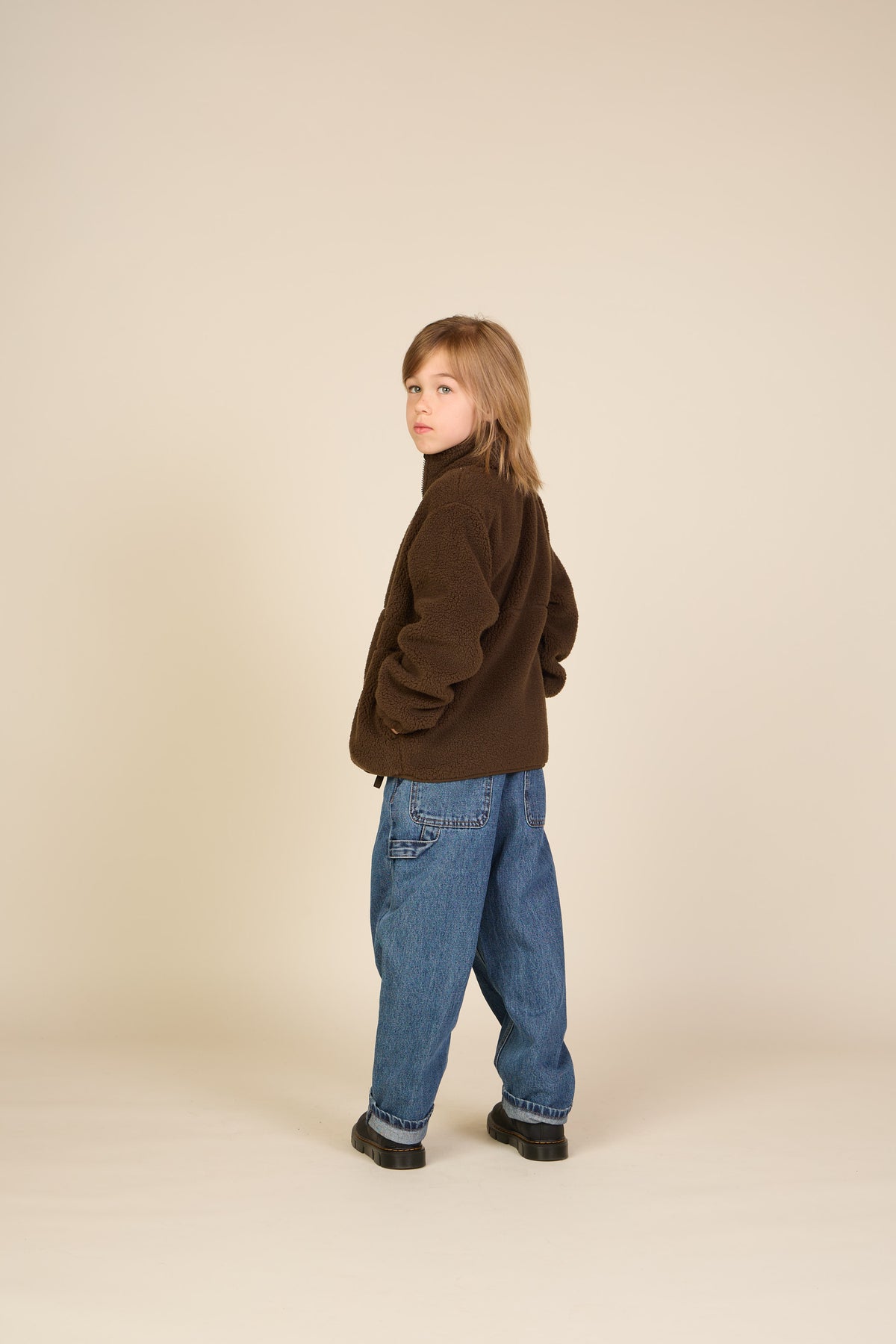 Teddy Jacket - Tween - Dark Brown | 101688 Warren