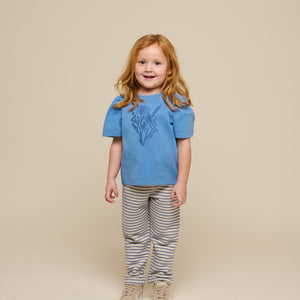 Striped Jersey Trousers - Kids - Blue | 101001 Emmie