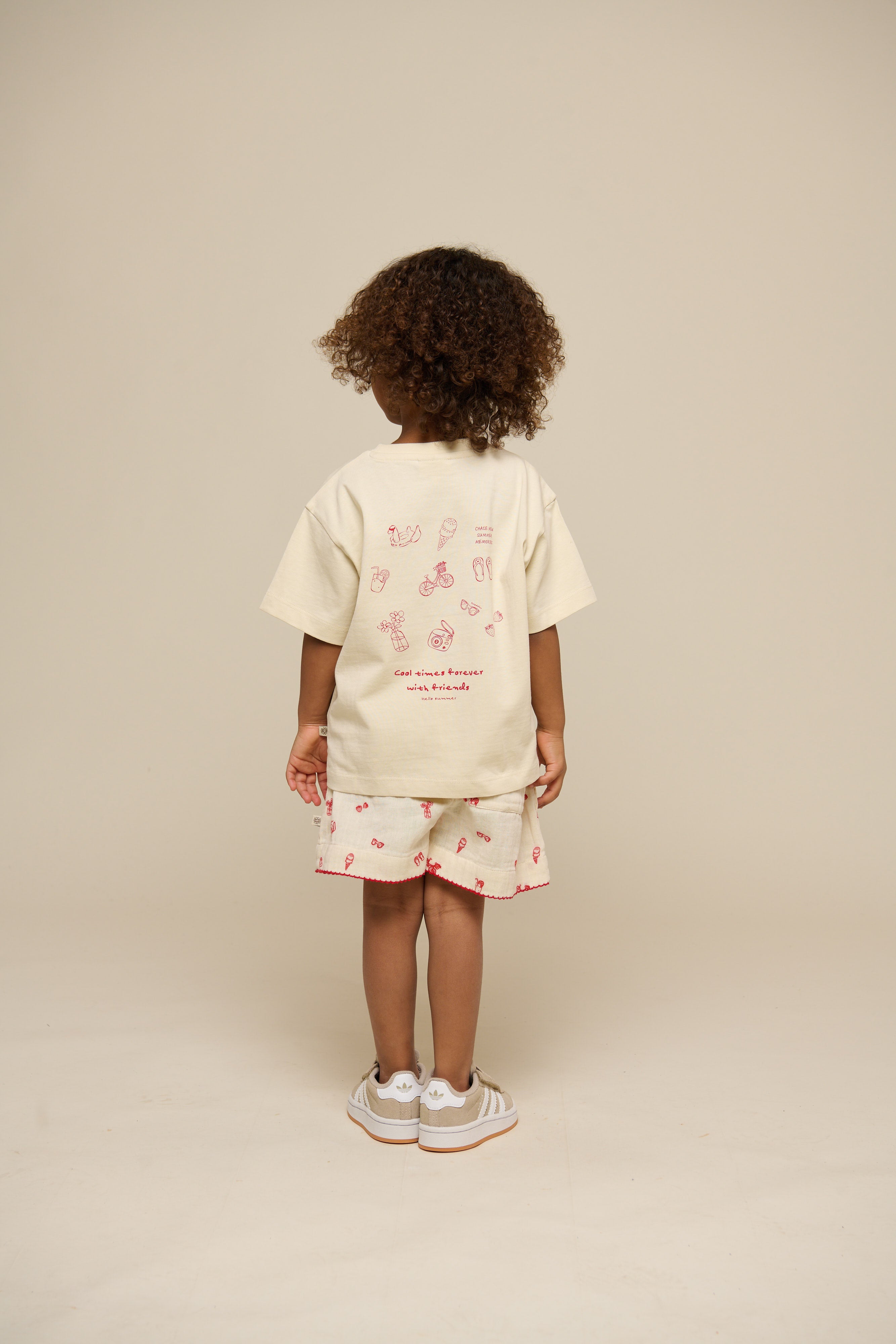 Cool Times T-shirt - Kids - Offwhite | 101247 Kira