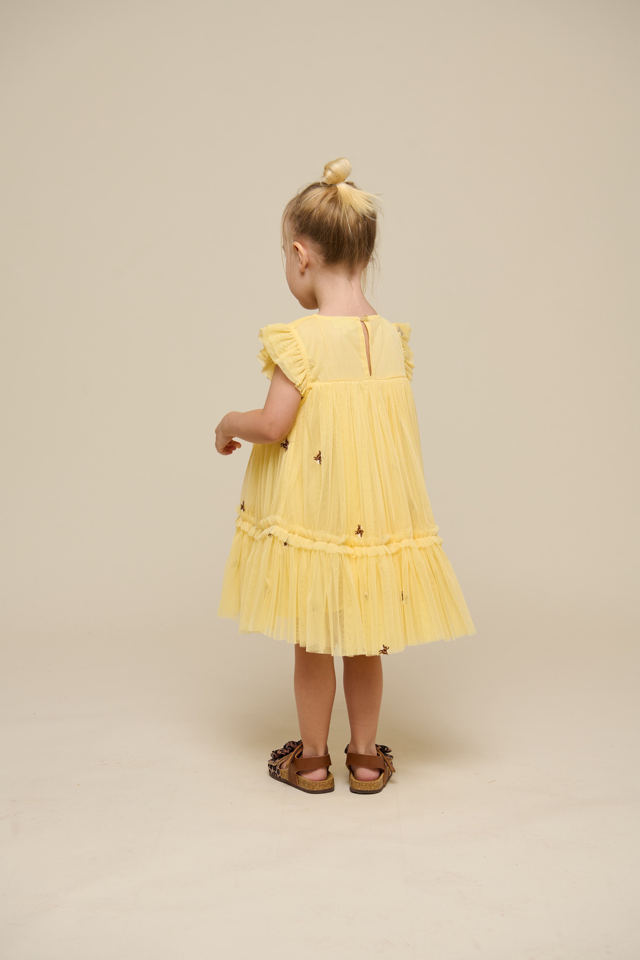 Honeybee Tulle Dress - Kids - Sunlight | 100966 Daisy