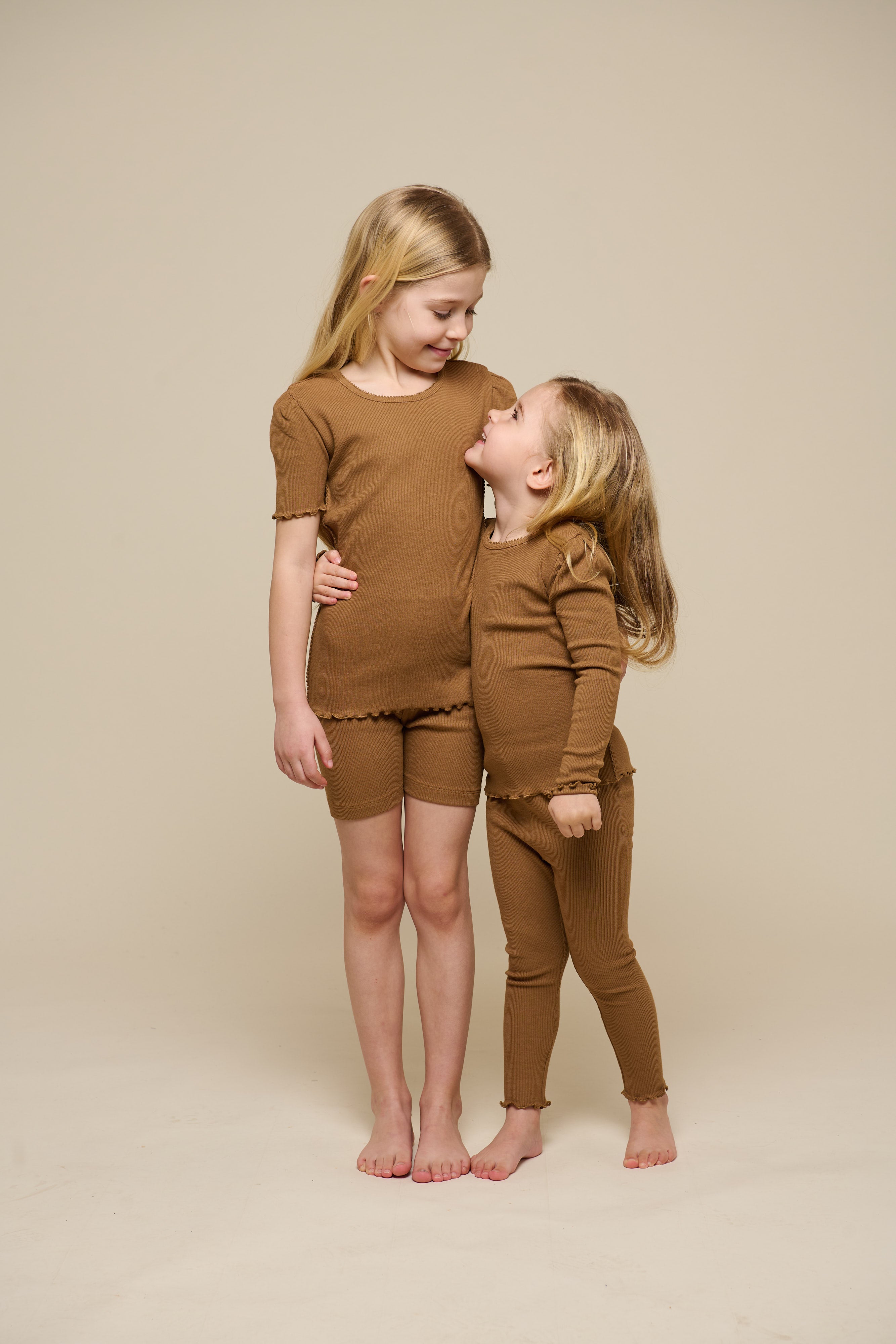 Modal Rib T-shirt - Kids - Coconut | 101300 Lottie