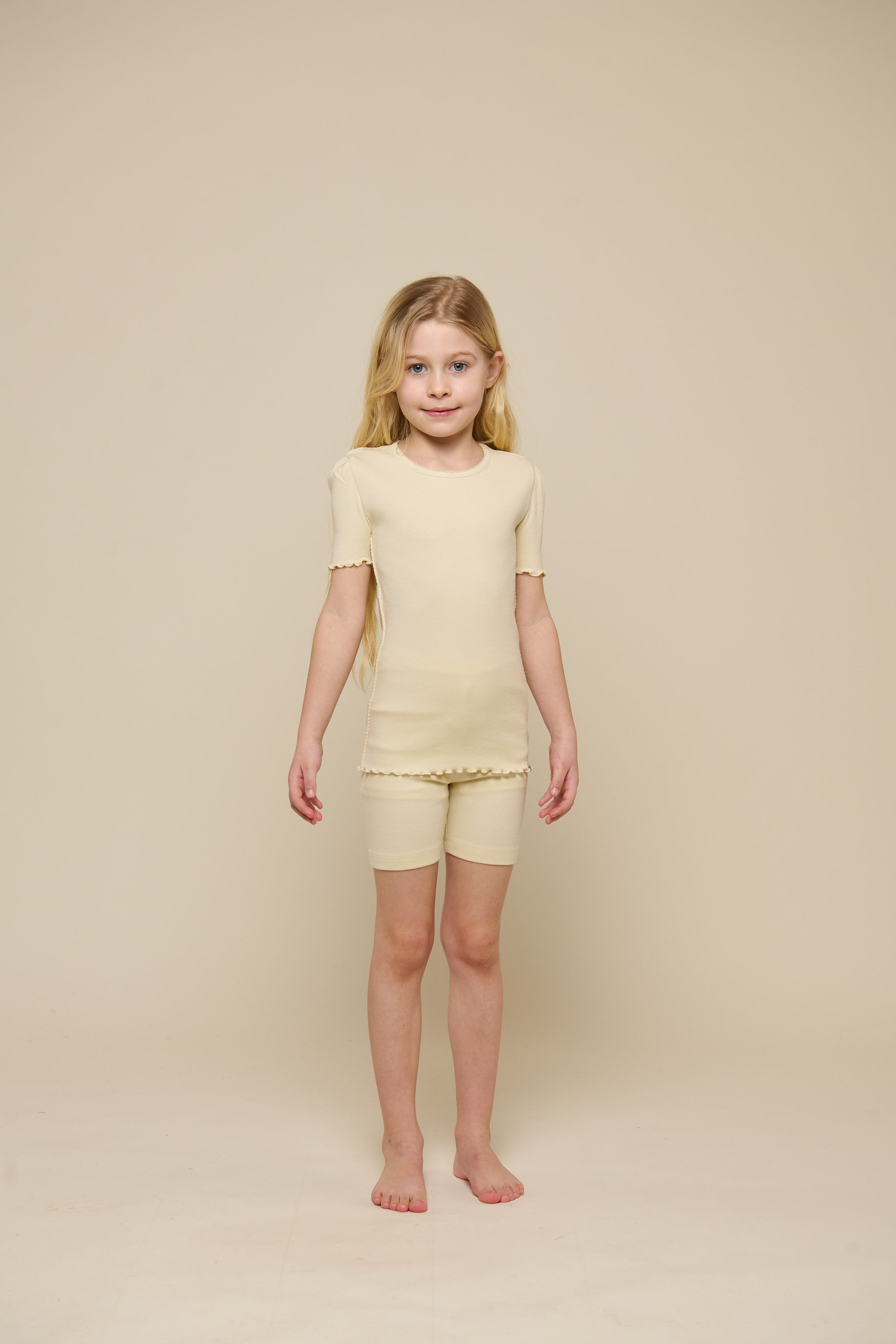 Modal Rib Short Tights - Tween - OffWhite | 101321 Lottie