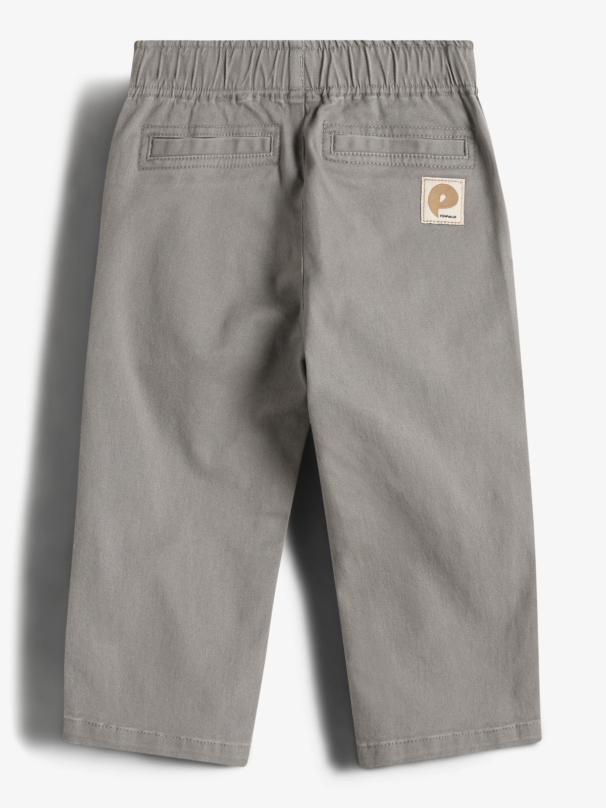 Casual Pull-on Chinos - Little - Grey