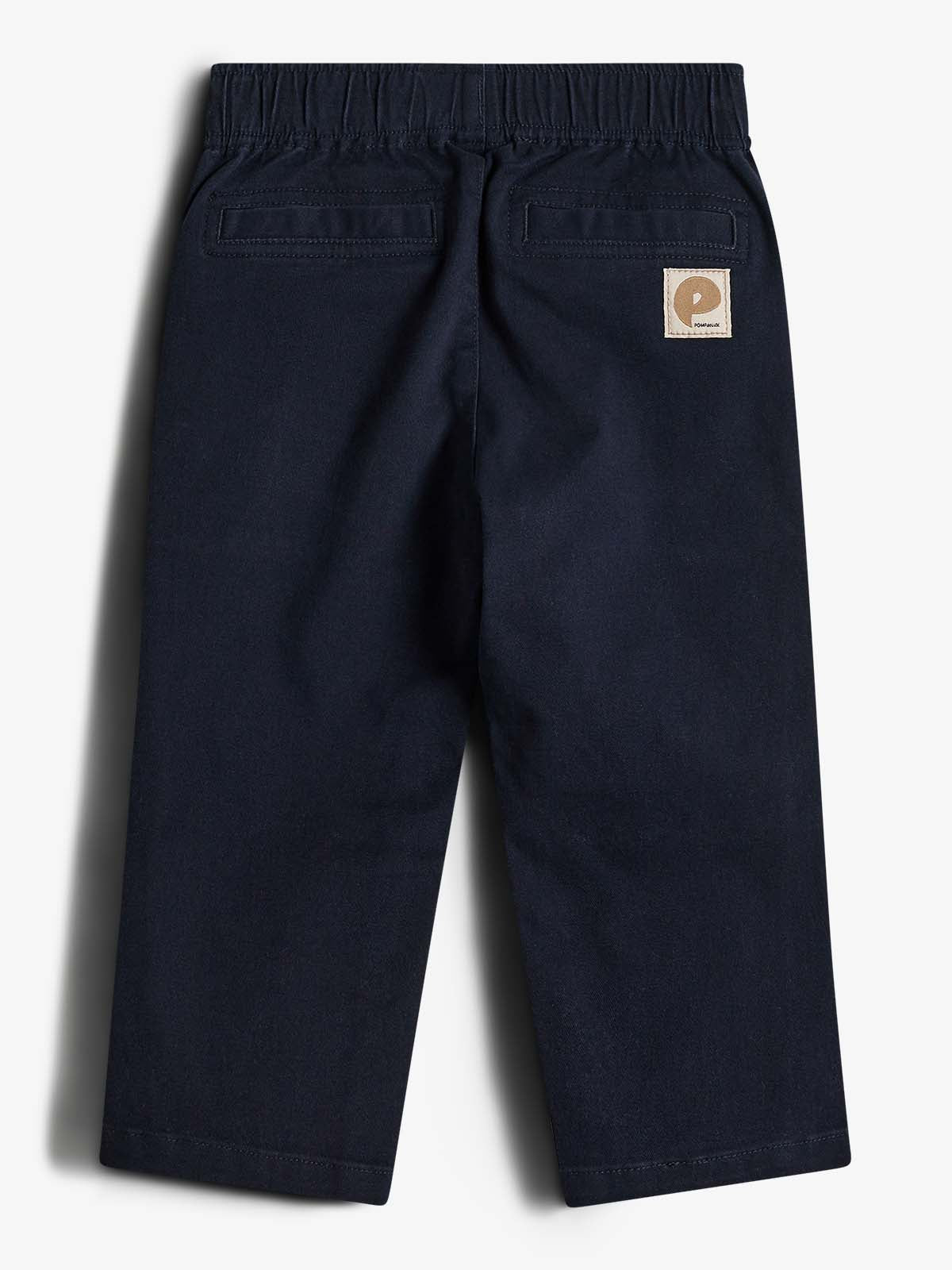 Casual Pull-on Chinos - Little - Navy