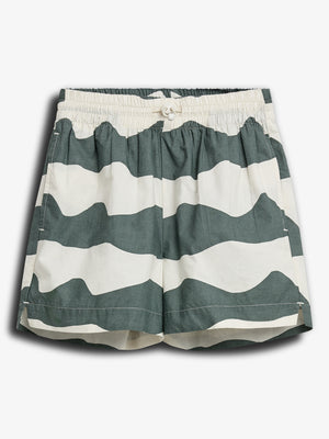 Poplin Wave Shorts - Tween - Petrol | 100402 Kean