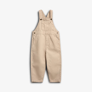 Canvas Overalls - Kids - Greige | 100119 Dereck