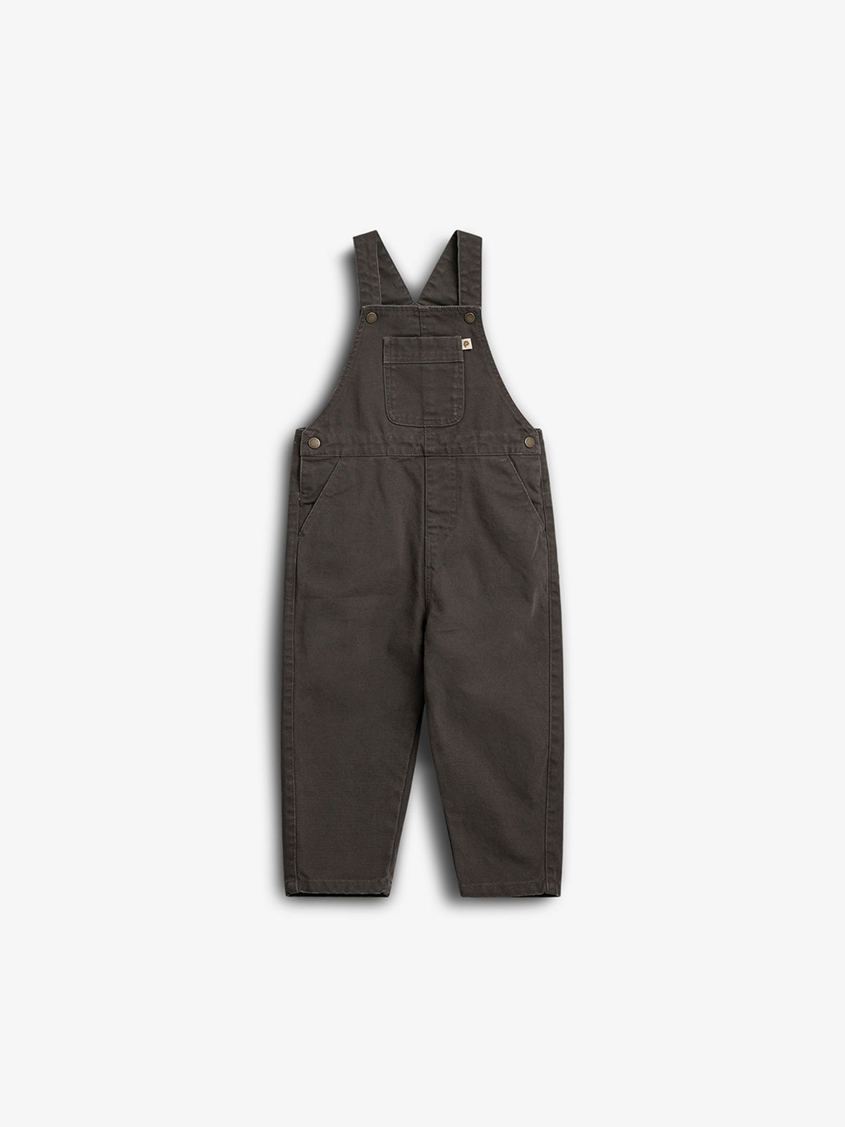 Canvas Overalls - Kids - Dark Grey | 100121 Dereck
