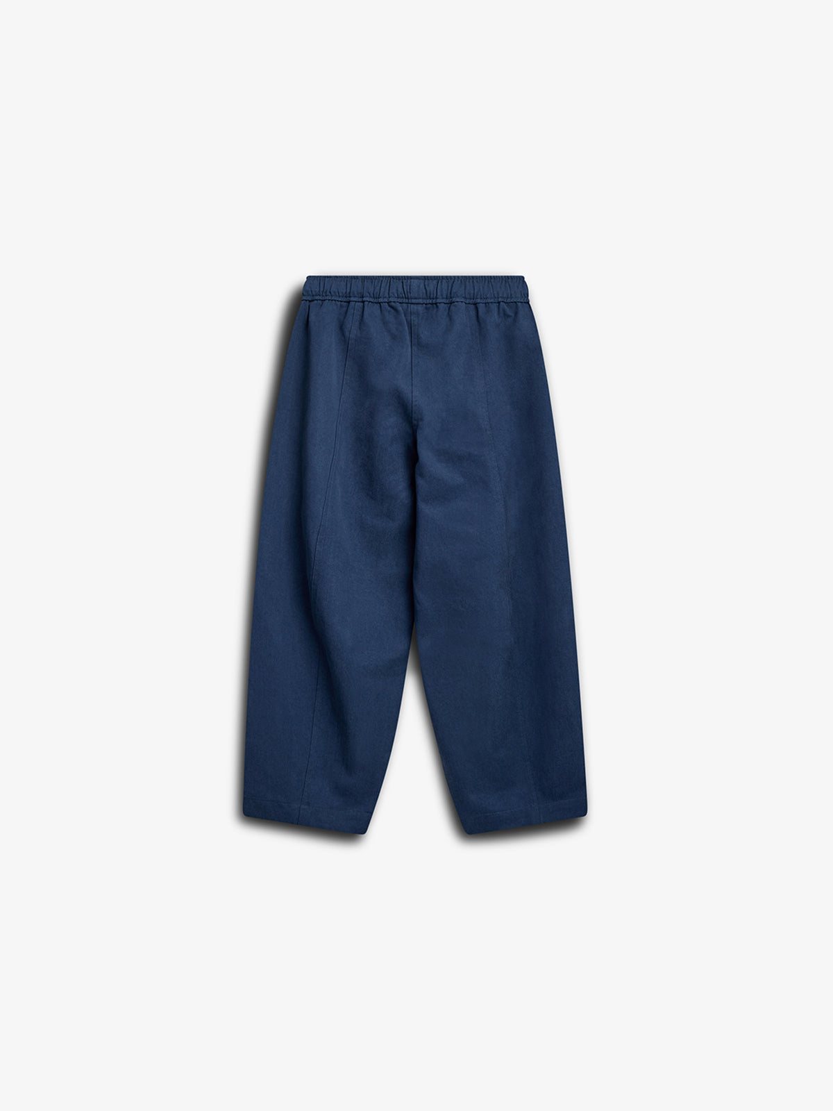 Barrel-leg Tencel Trousers - Tween - Dusty Cobalt | 100134 Asta