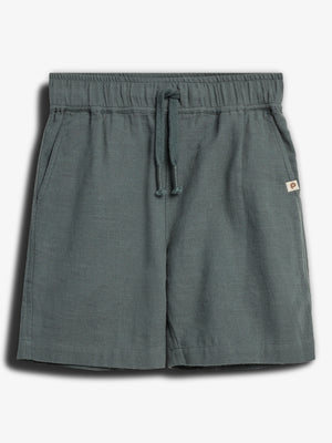 Baggy Linen Shorts - Tween - Petrol | 100412 Noah