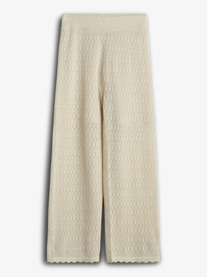 Knit Trousers - Tween - Off White | 100284 Vivi