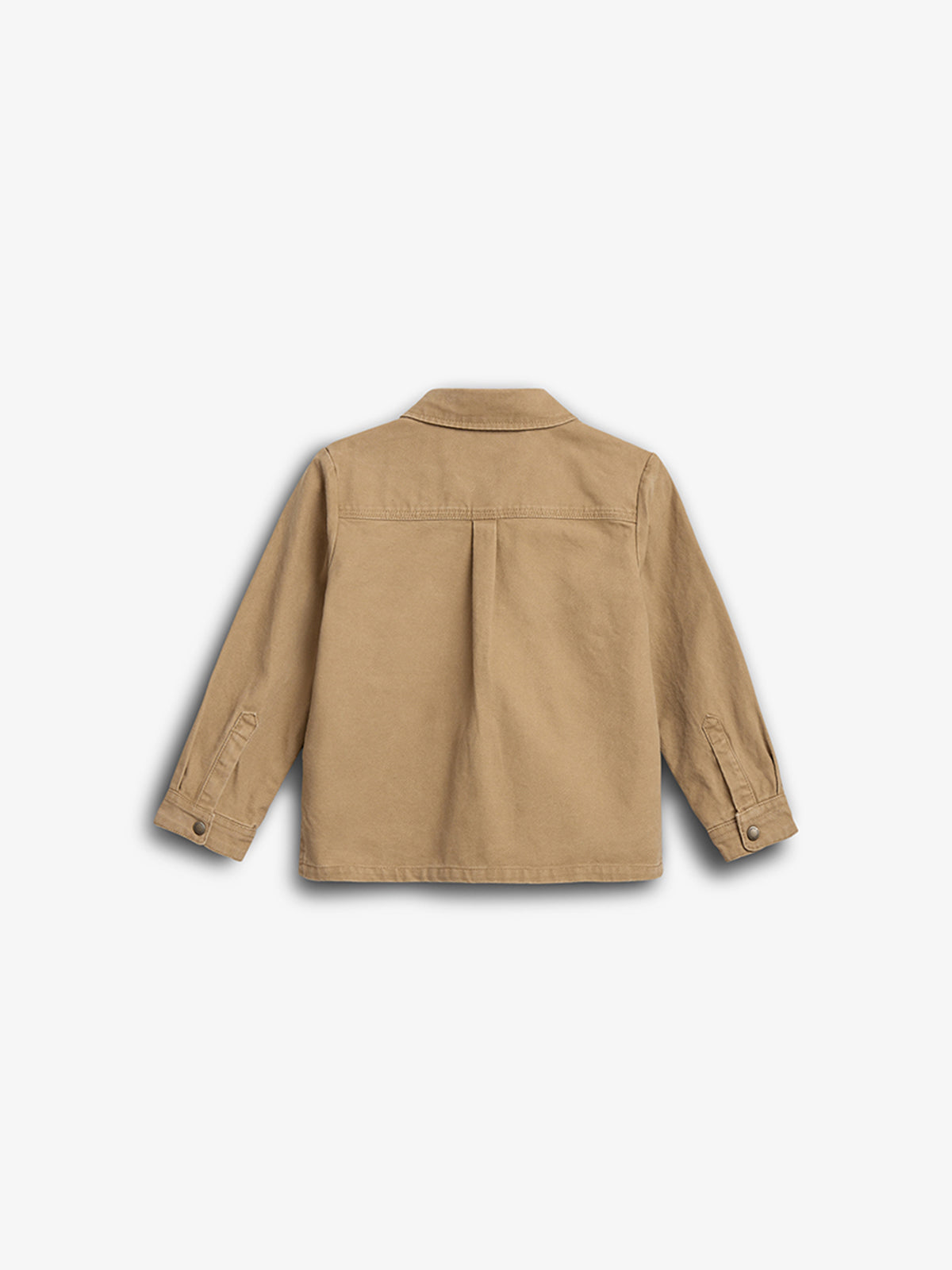 Canvas Overshirt - Kids - Beige | 100126 Dereck