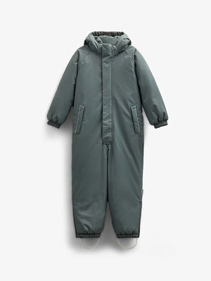 Single Zip Snowsuit - All - Dusty Dark Green | 100523 Calgary