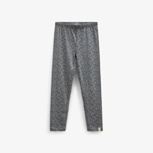 Printed Jersey Leggings - Kids - Blue | 100768 Ada