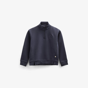 Half Zip Sweatshirt - Tween - Navy | 100807 Tristan